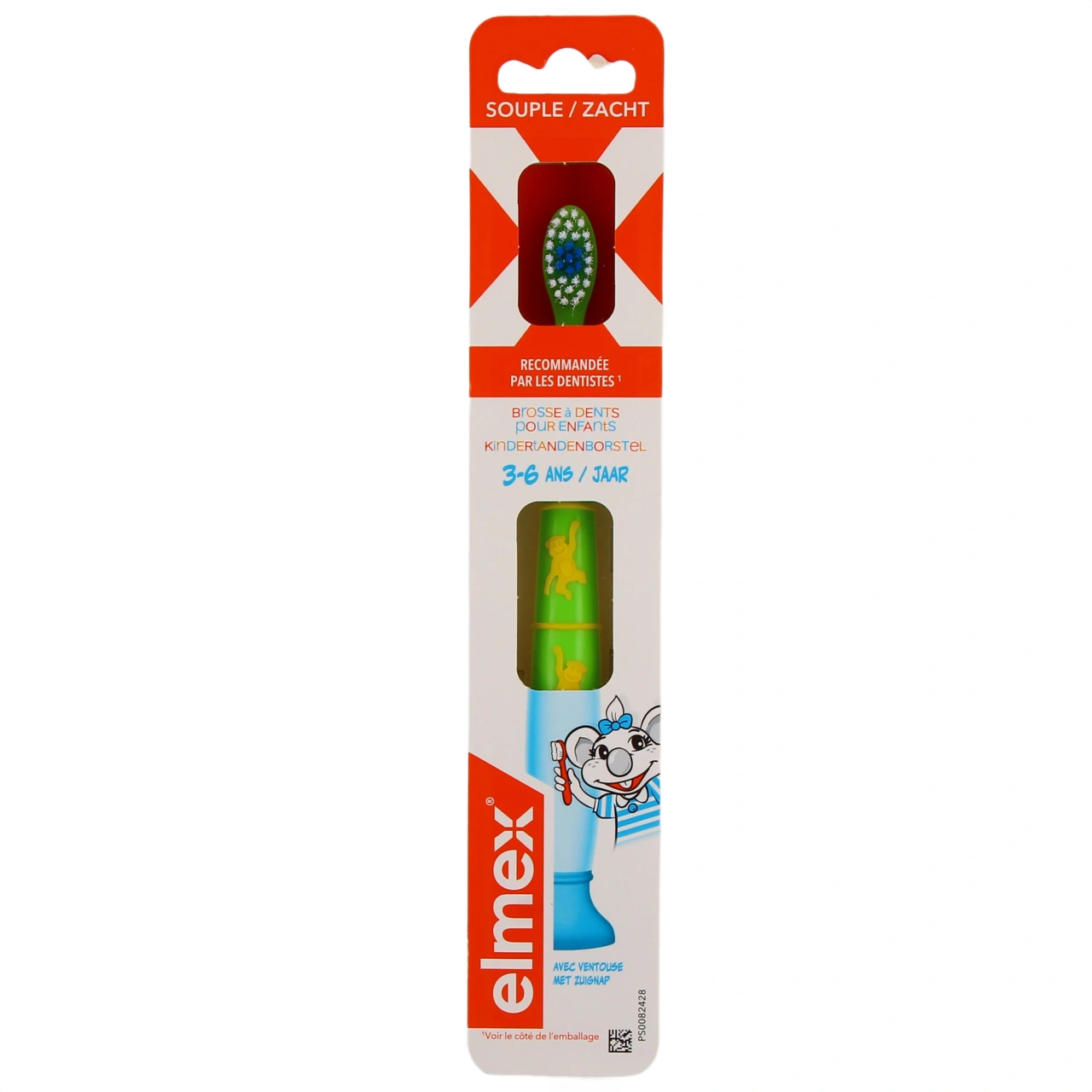 Elmex Brosse à dents Enfant 3-6 ans - Elmex