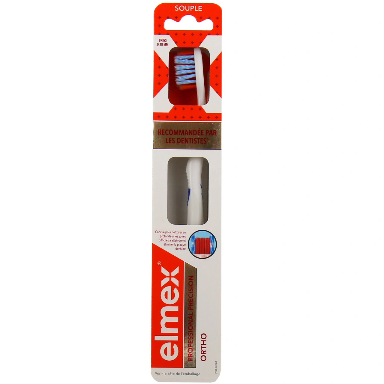 Elmex Brosse à dents souple Ortho - Elmex