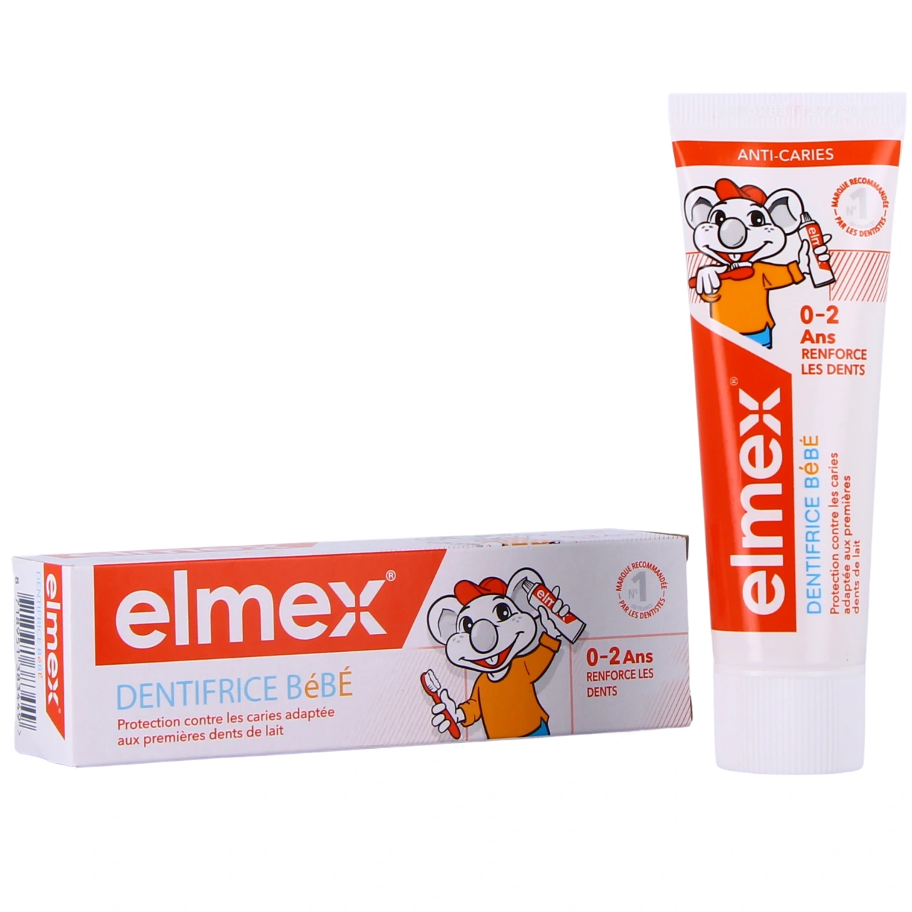 Elmex Dentifrice Bébé 0-2 Ans - Elmex