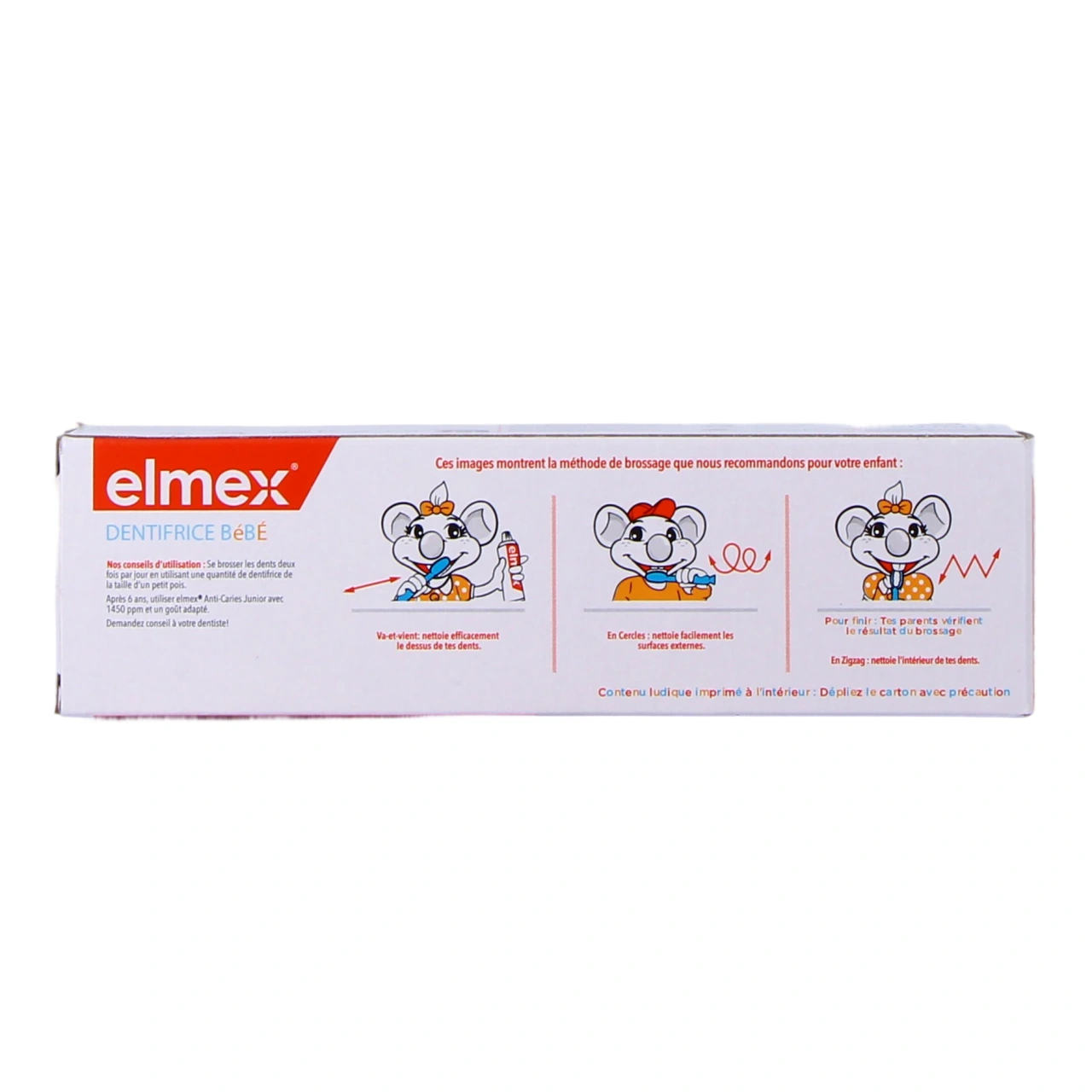 Elmex Dentifrice Bébé 0-2 Ans - Vue 3