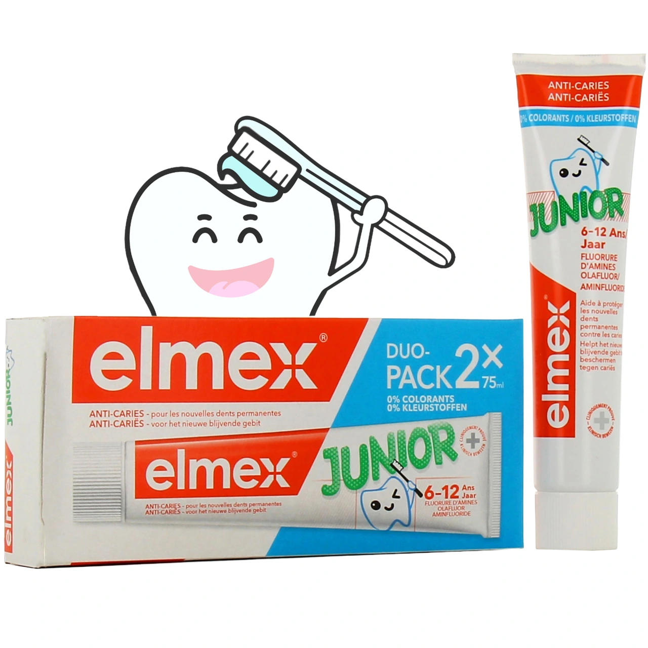 Elmex Dentifrice Junior 6-12 ans - Vue 8