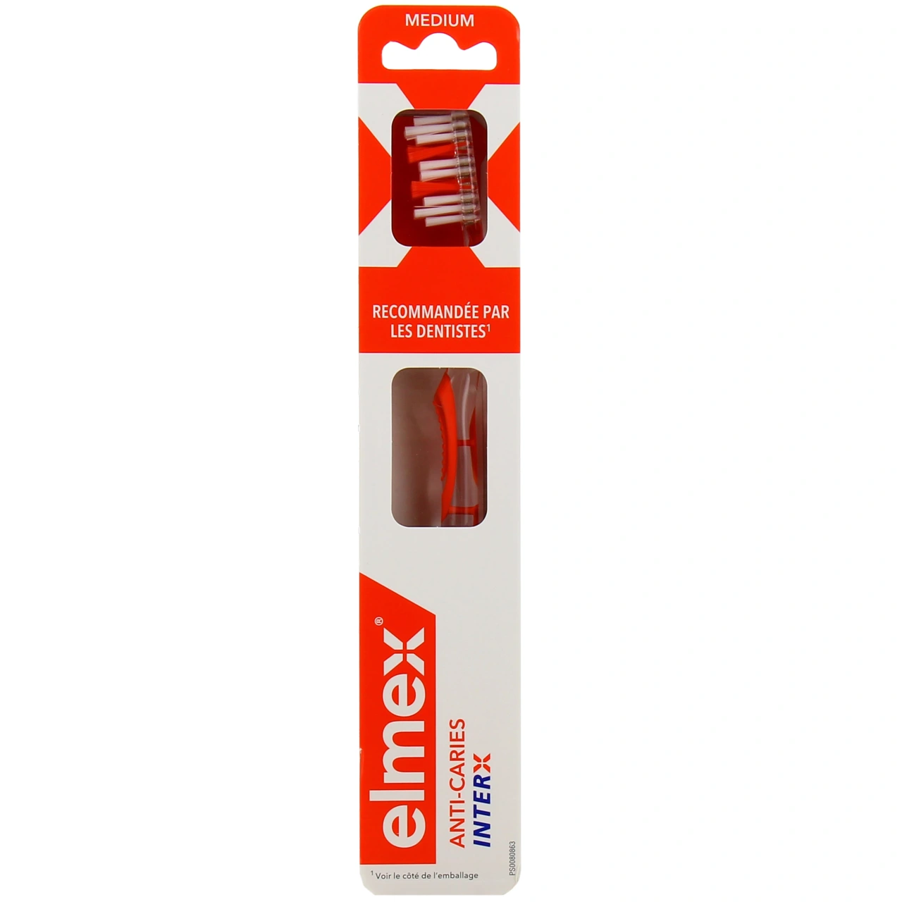 Elmex InterX Brosse à Dents Protection Caries Medium - Elmex