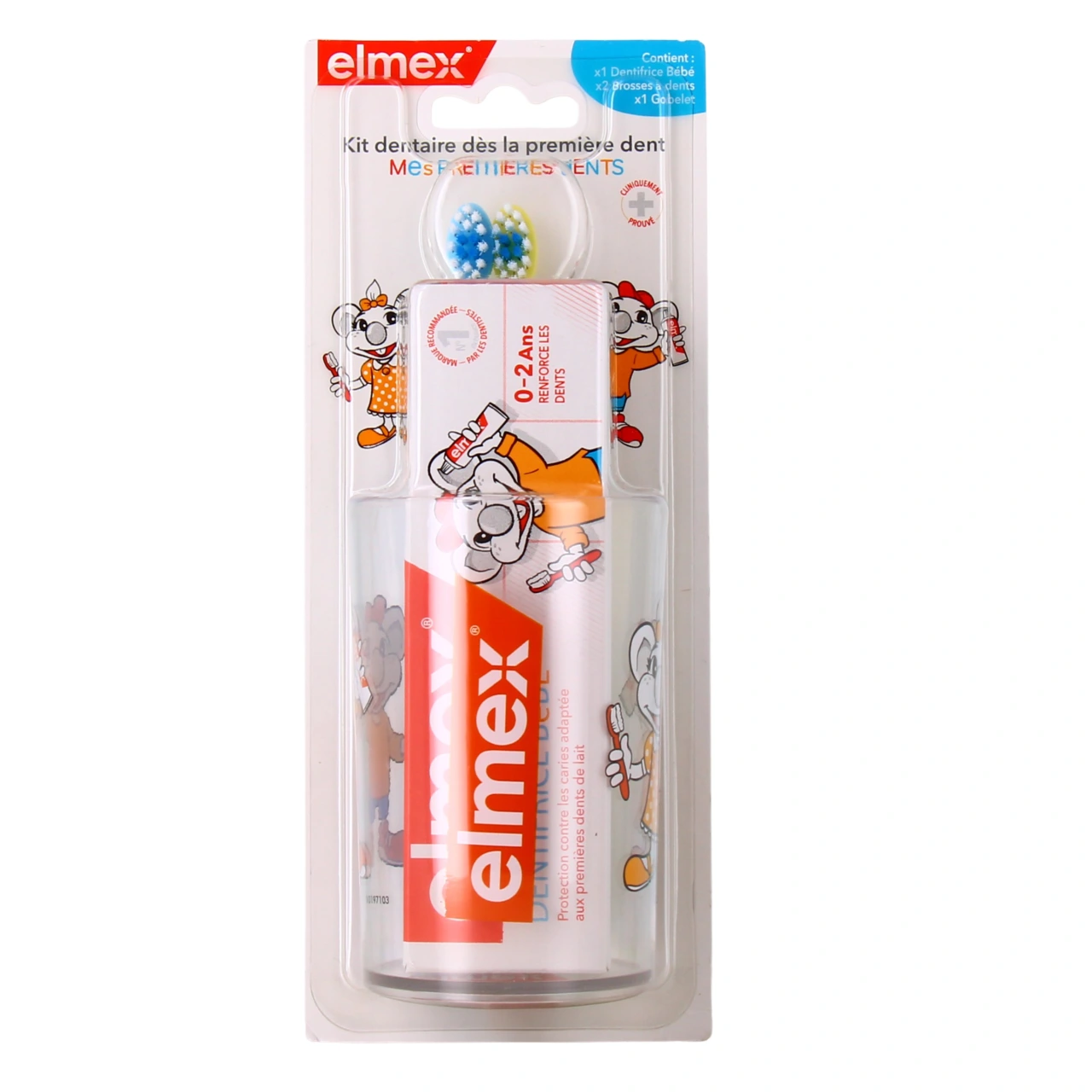 Elmex Kit Dentaire Enfant Mes Premières Dents - Vue 2