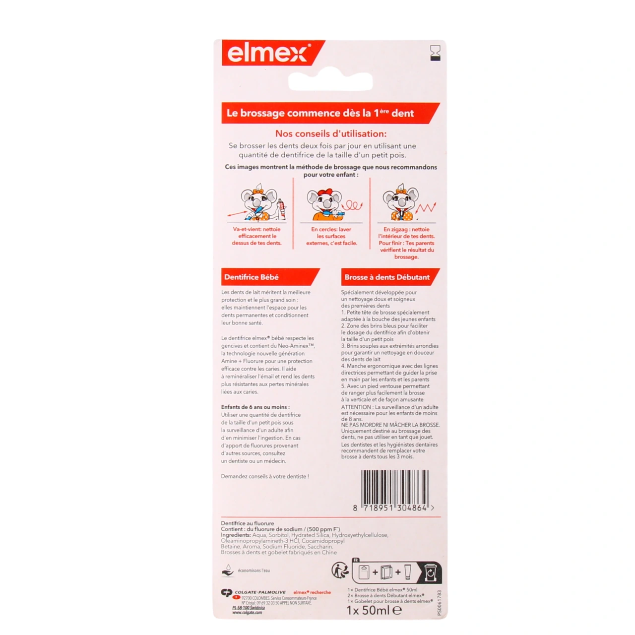 Elmex Kit Dentaire Enfant Mes Premières Dents - Vue 3