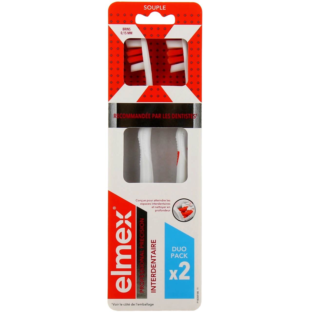Elmex Précision interdentaire Brosse à dents souple - Elmex