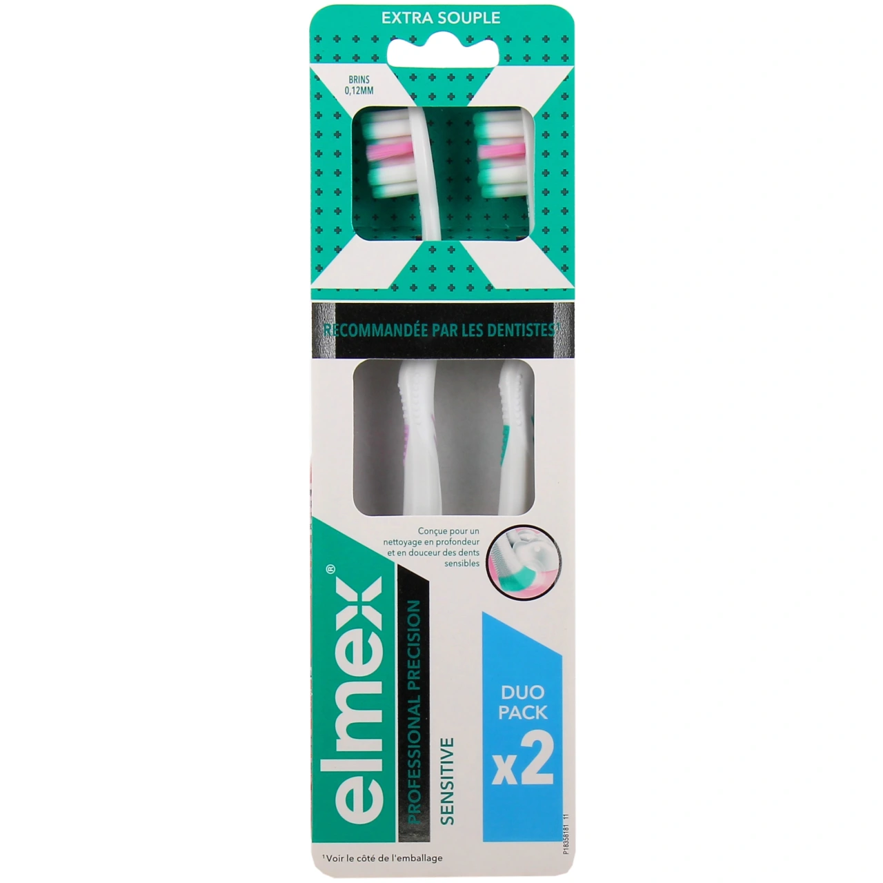 Elmex Professional Precision Sensitive Brosse à Dents Extra Souple - Elmex
