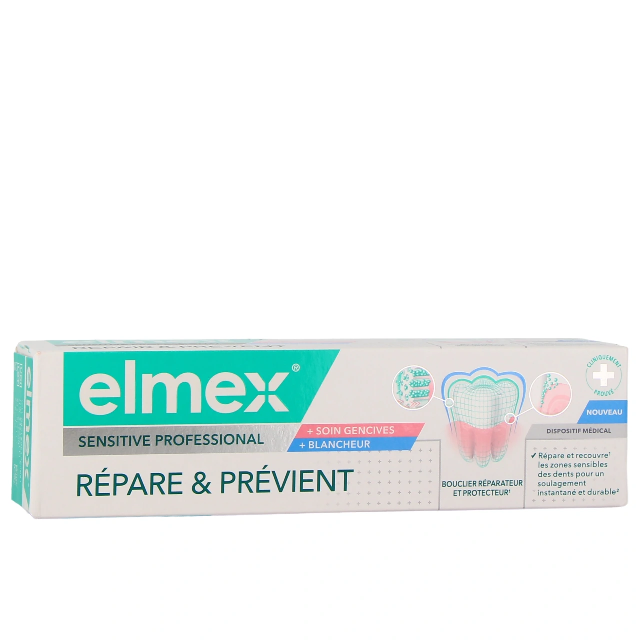 Elmex Sensitive Dentifrice Soin Gencives + Blancheur - Elmex Sensitive 