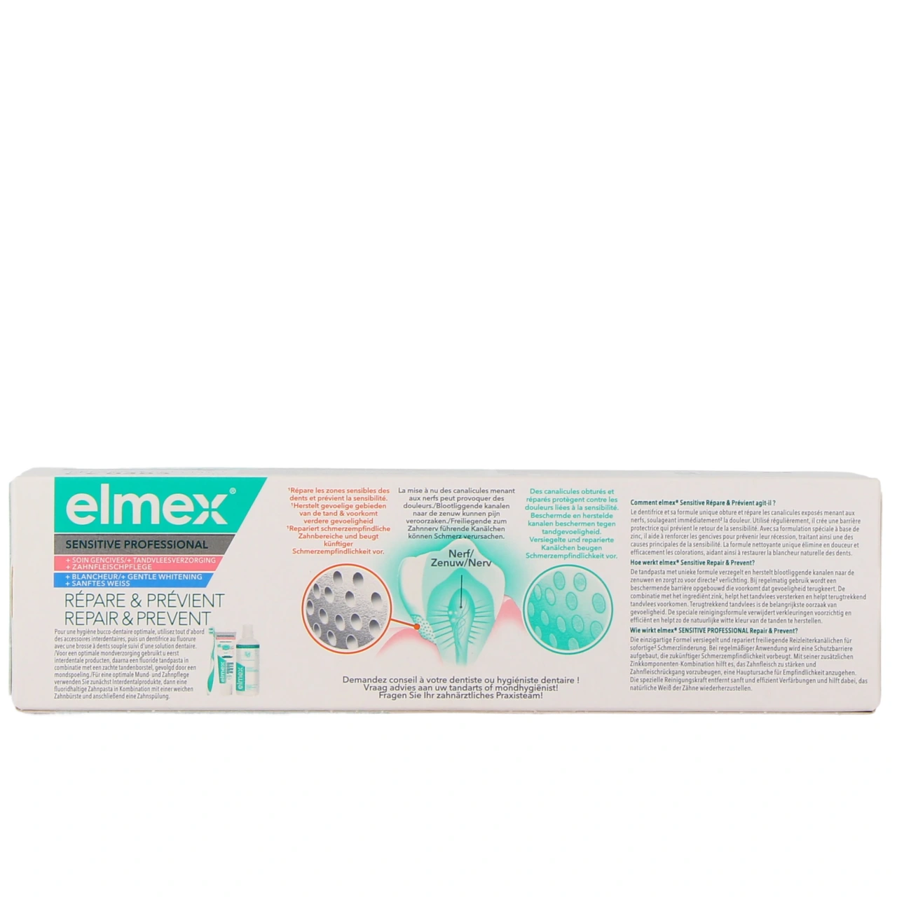 Elmex Sensitive Dentifrice Soin Gencives + Blancheur - Vue 3