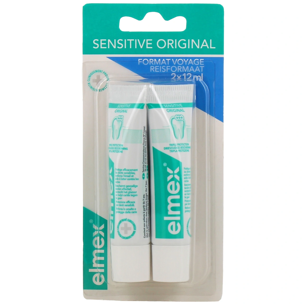 Elmex Sensitive Dentifrice Format Voyage - Elmex Sensitive 