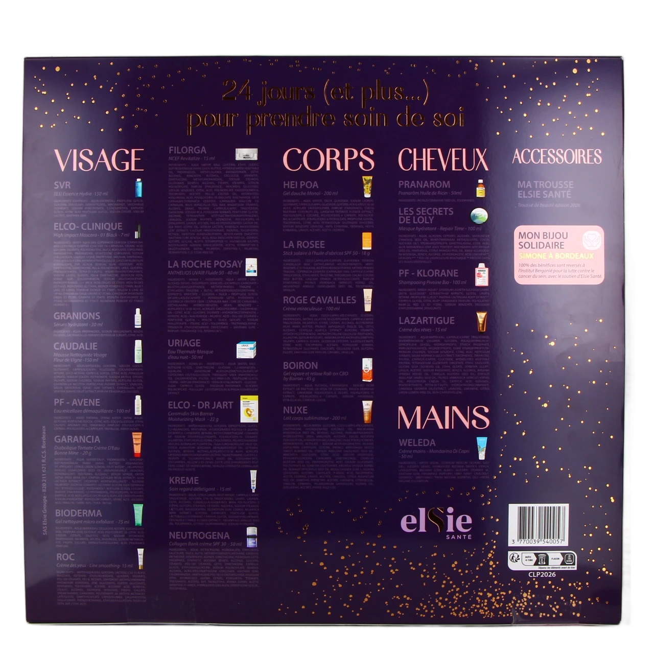 Elsie Santé Calendrier de l'Avent 2026 - Vue 3