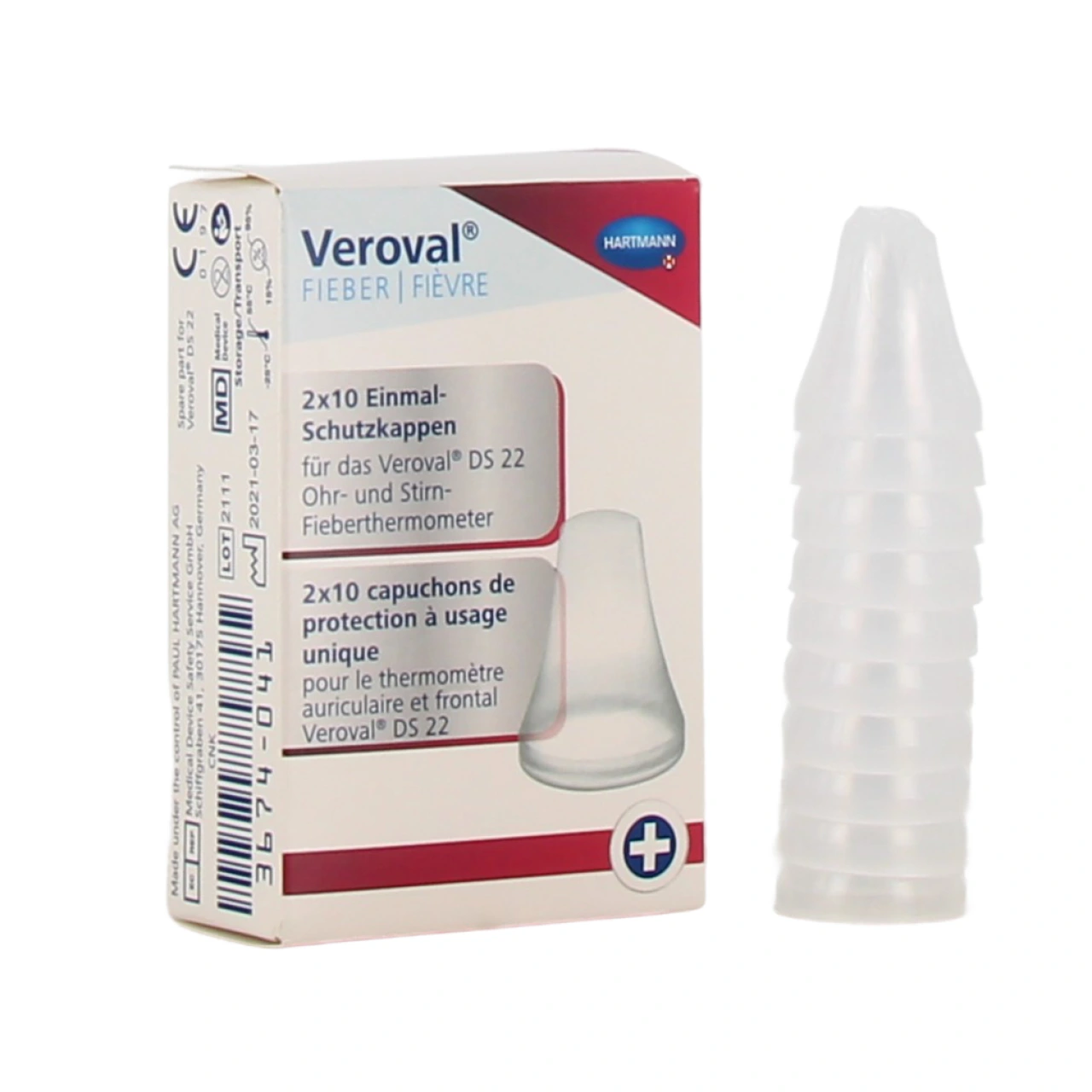 Embouts pour Thermomètre Veroval Fièvre - Hartmann