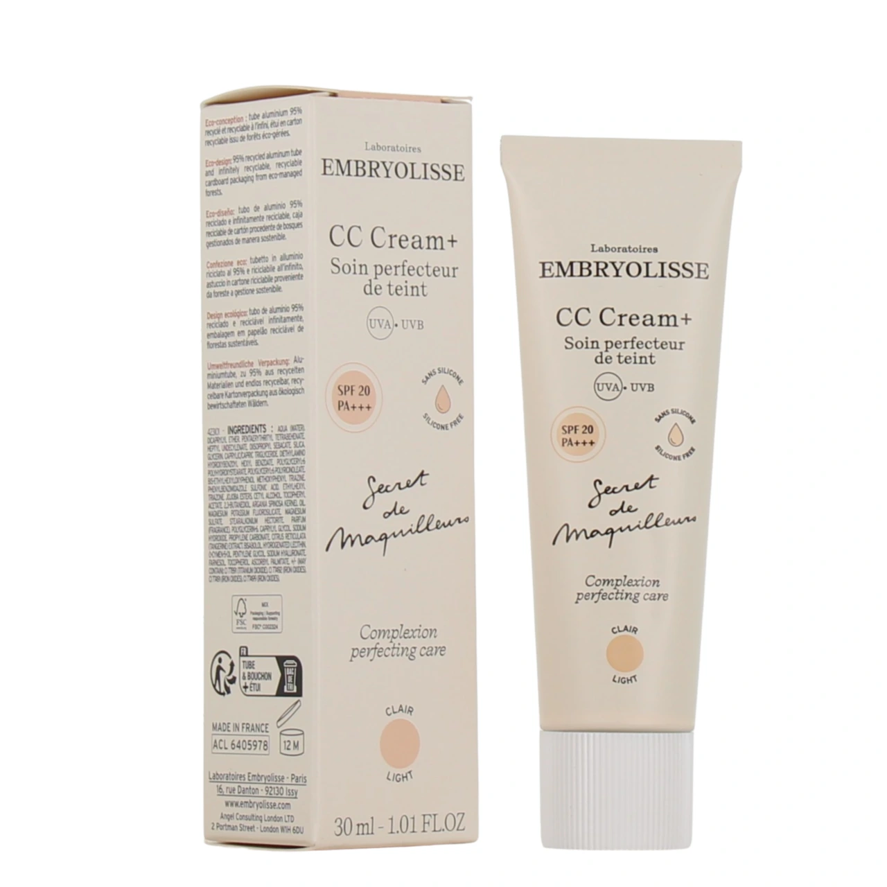 Embryolisse CC Cream+ SPF20 - Embryolisse