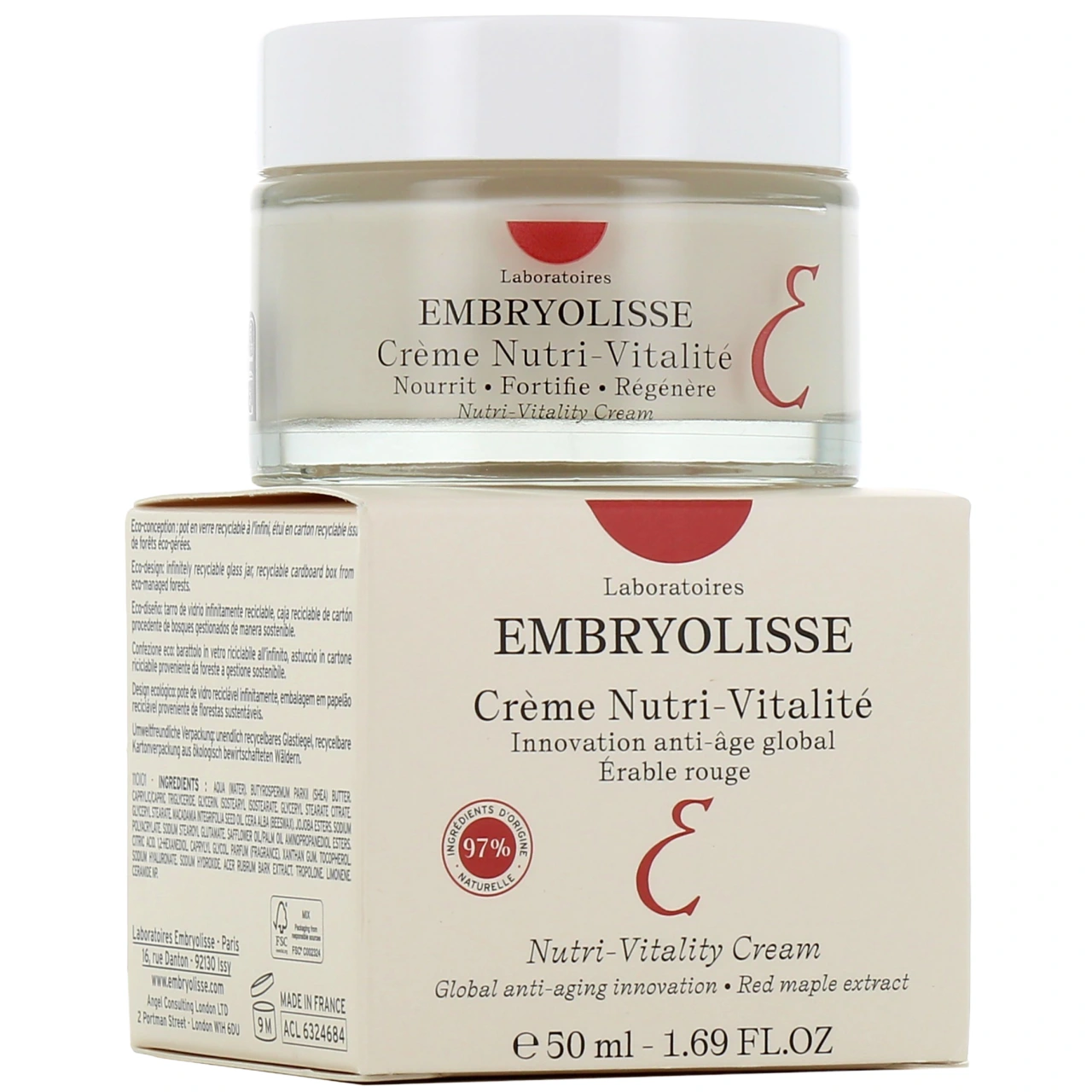 Embryolisse Crème Nutri-Vitalité - Embryolisse