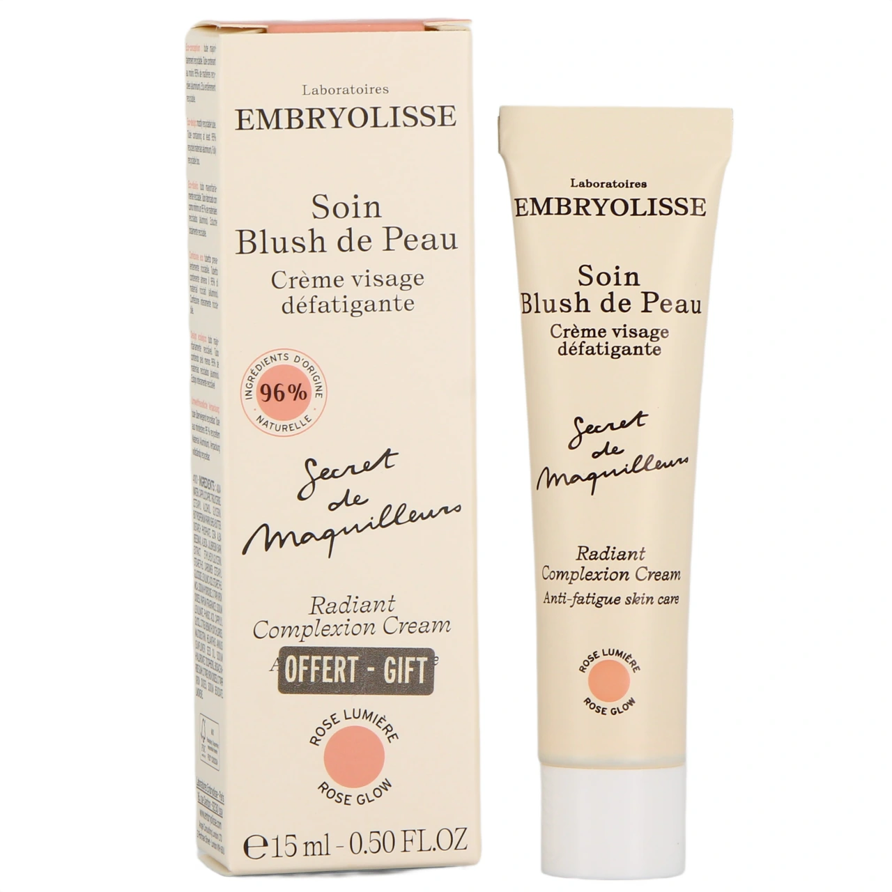 Embryolisse Soin Blush de Peau Rose Lumière 15ml - Embryolisse