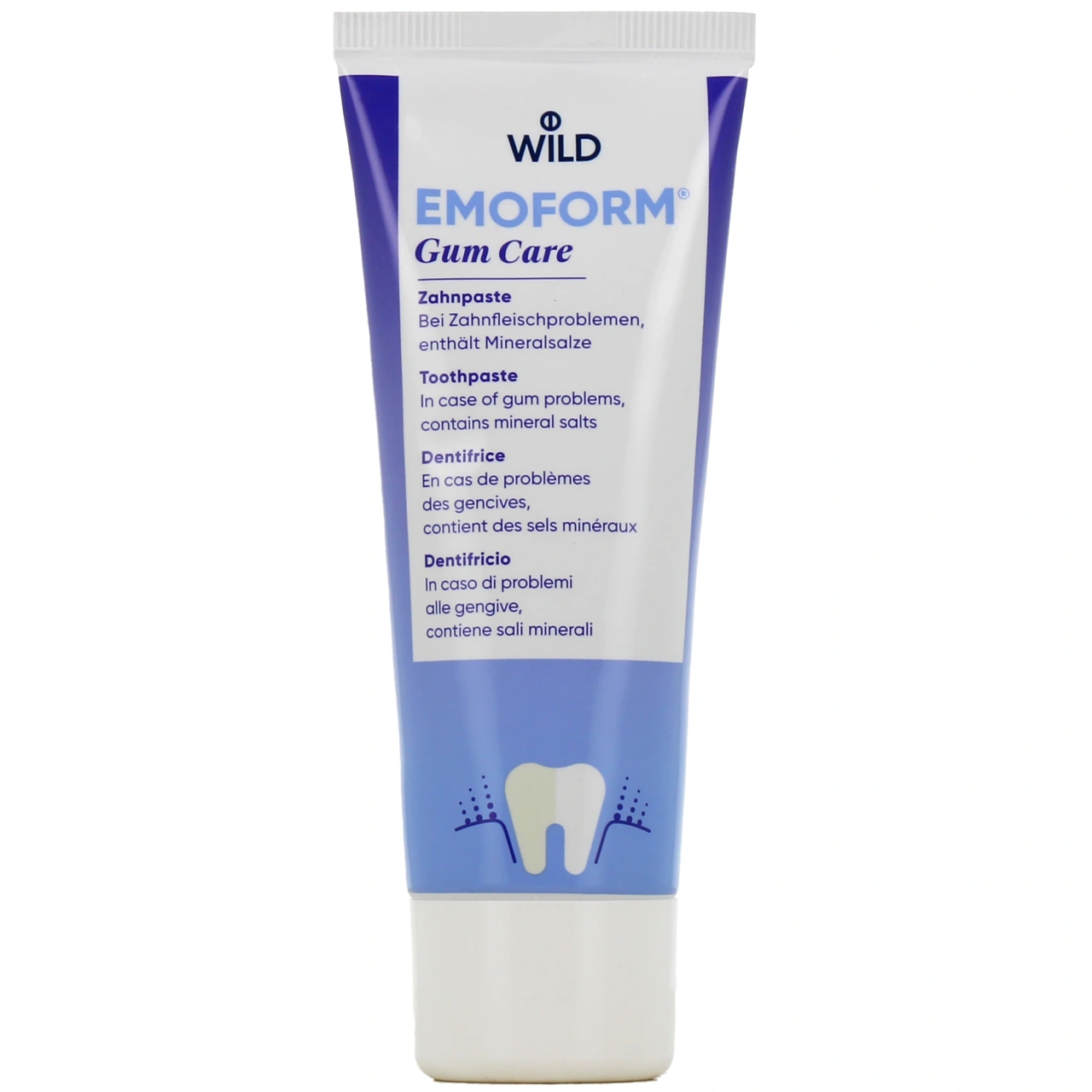 Emoform Gum Care Dentifrice Problèmes de Gencives - Wild Pharma