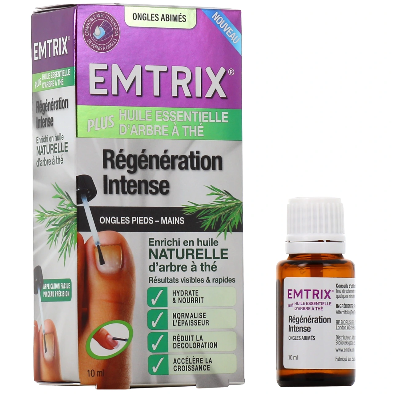 Emtrix Ongles Abimés Traitement Régénérant Intense - Emtrix