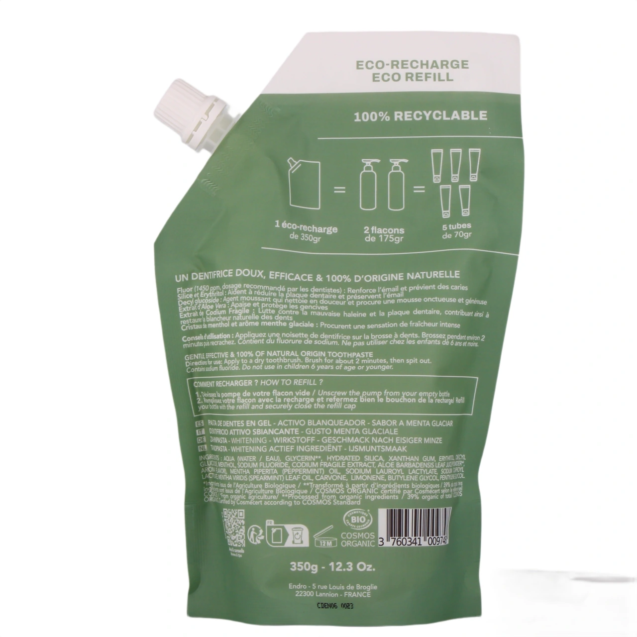 Endro Dentifrice - Vue 9