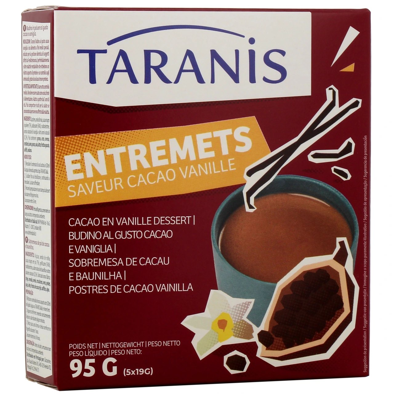 Entremets Cacao Vanille Taranis - Taranis