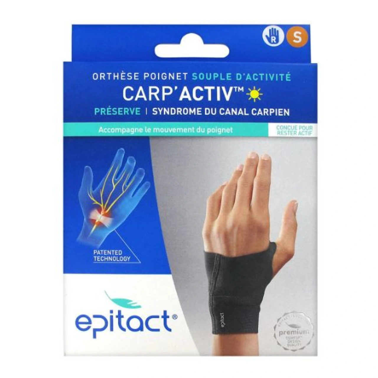 Epitact Carp Activ Orthèse Poignet - Vue 3