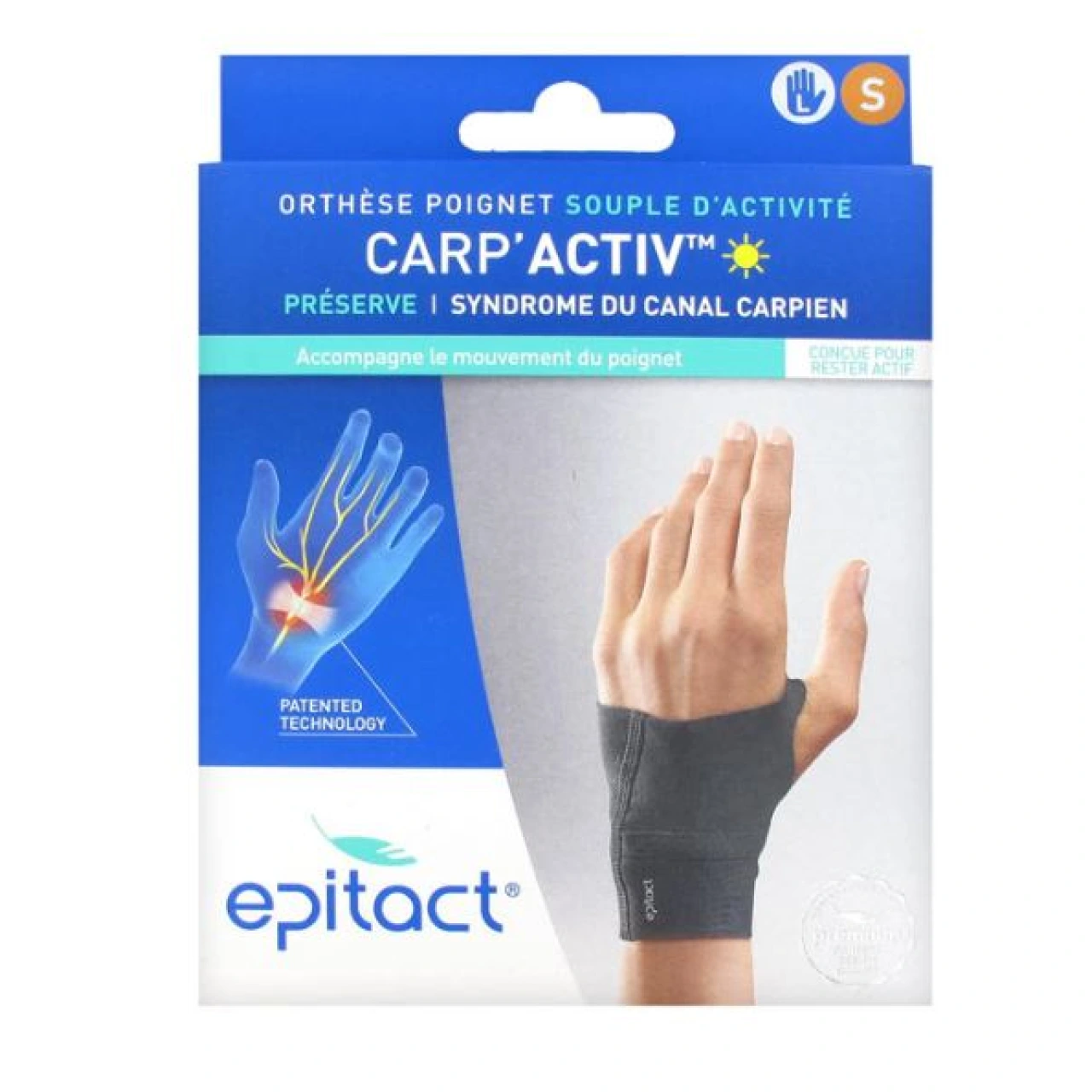 Epitact Carp Activ Orthèse Poignet - Vue 6