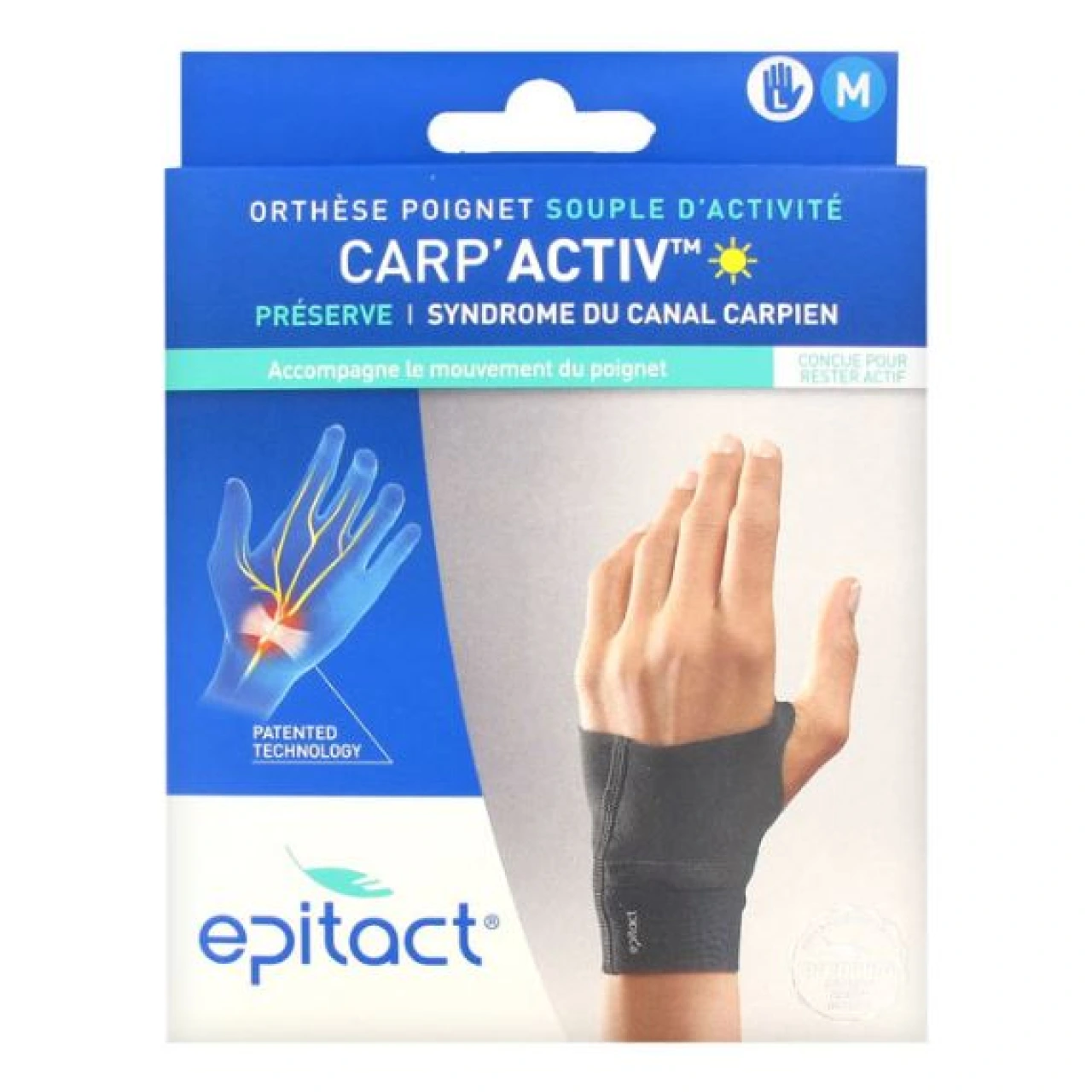 Epitact Carp Activ Orthèse Poignet - Vue 7