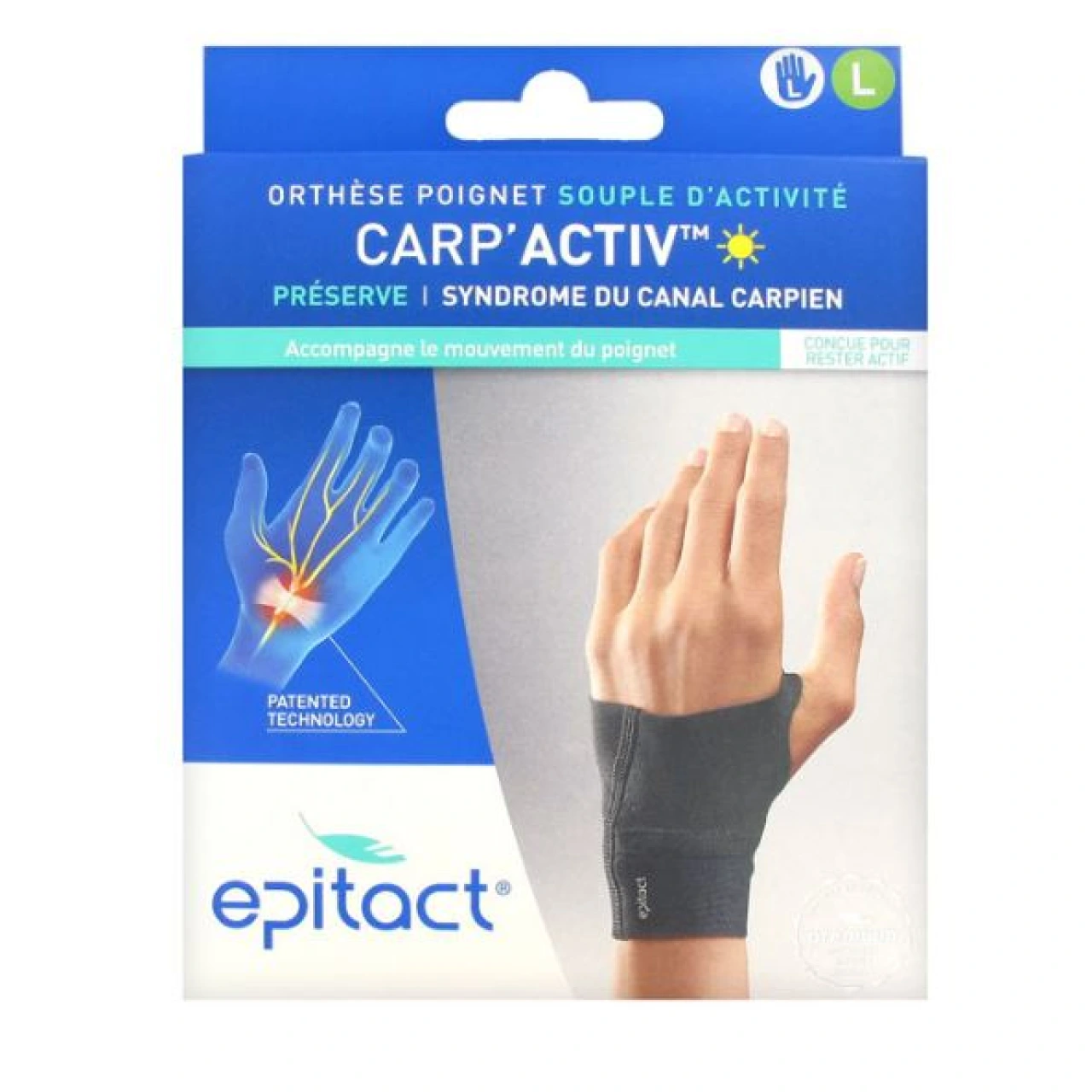 Epitact Carp Activ Orthèse Poignet - Vue 8