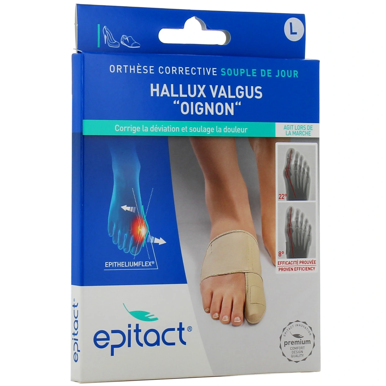 Epitact Orthèse Corrective Hallux Valgus Epithélium Flex - Vue 3