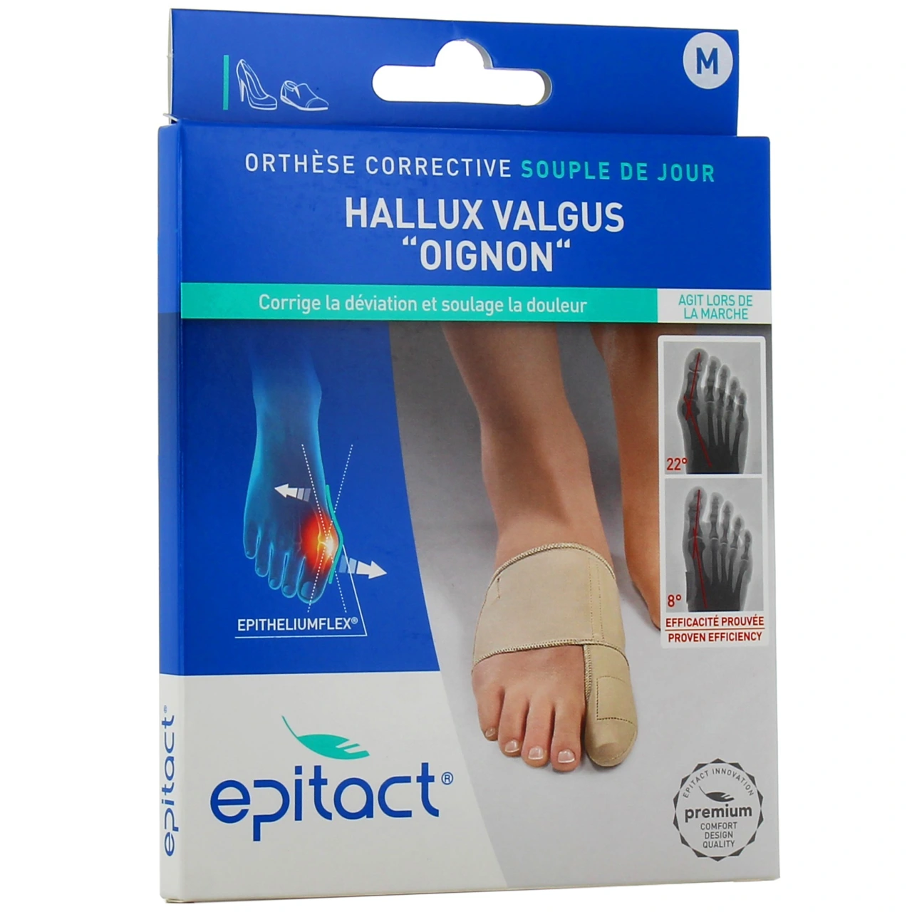 Epitact Orthèse Corrective Hallux Valgus Epithélium Flex - Vue 4