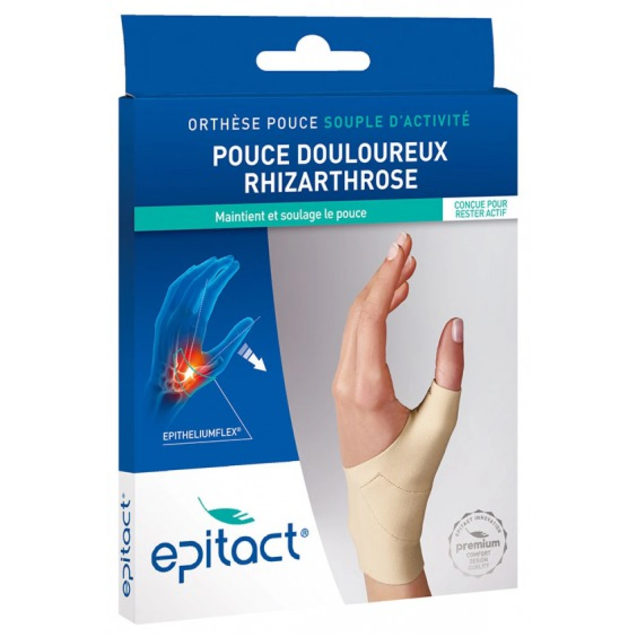 Epitact Orthèse de Pouce Souple d'Activité Rhizathrose - Epitact