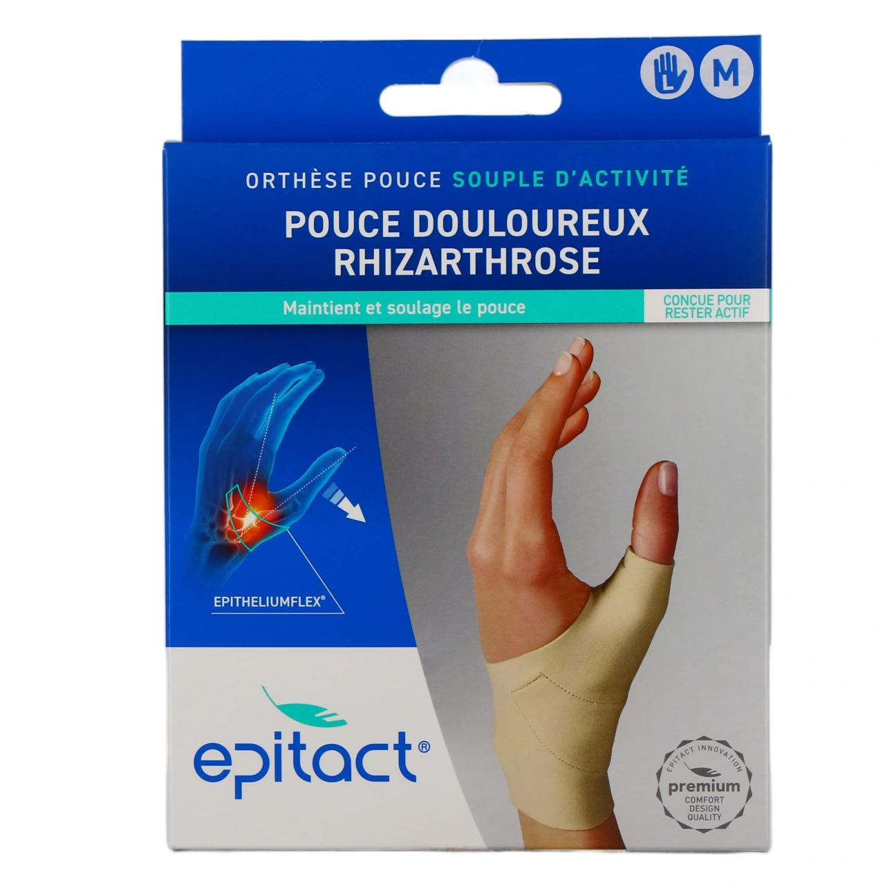 Epitact Orthèse de Pouce Souple d'Activité Rhizathrose - Vue 2