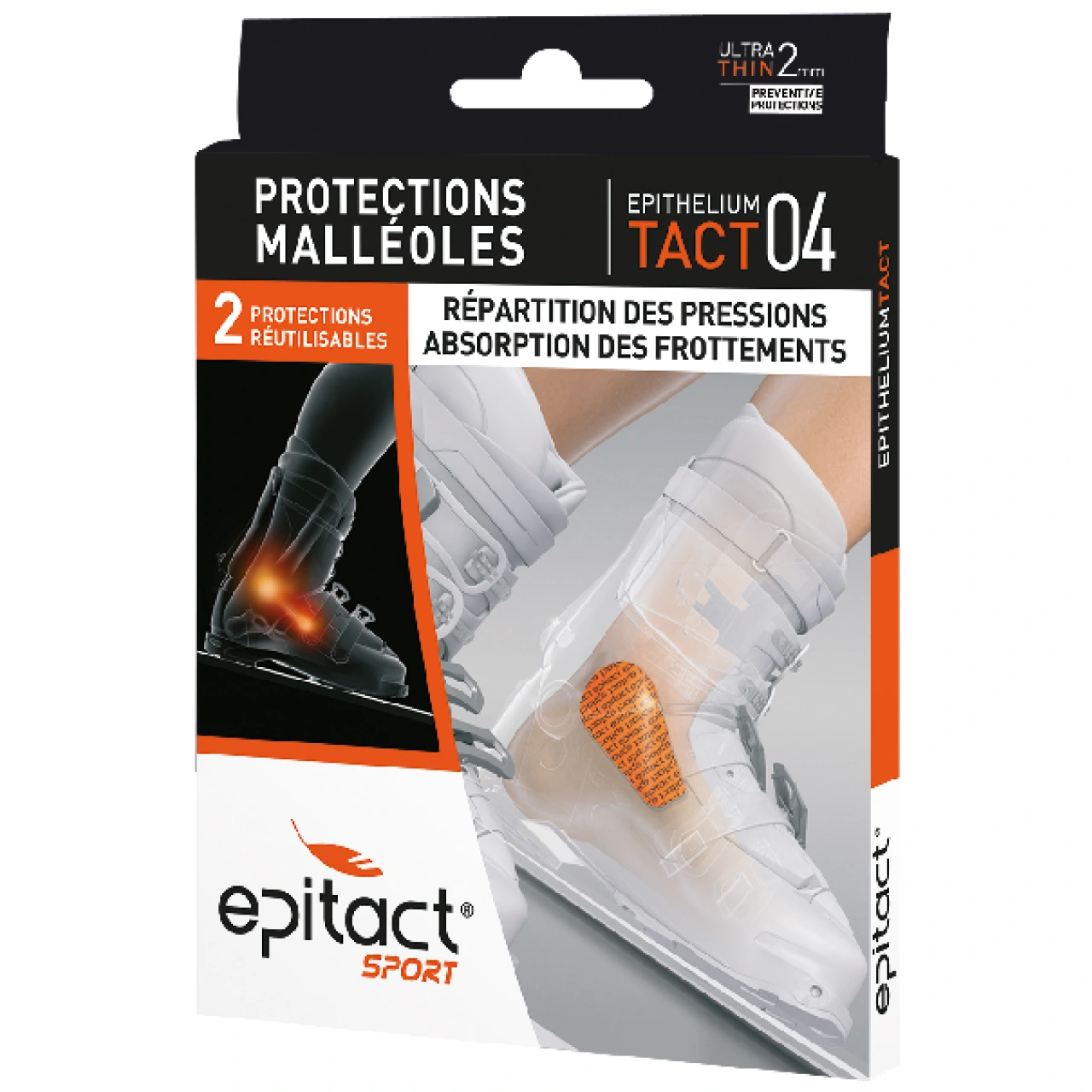 Epitact Sport Epithelium Tact 04 Protections Malléoles - Epitact