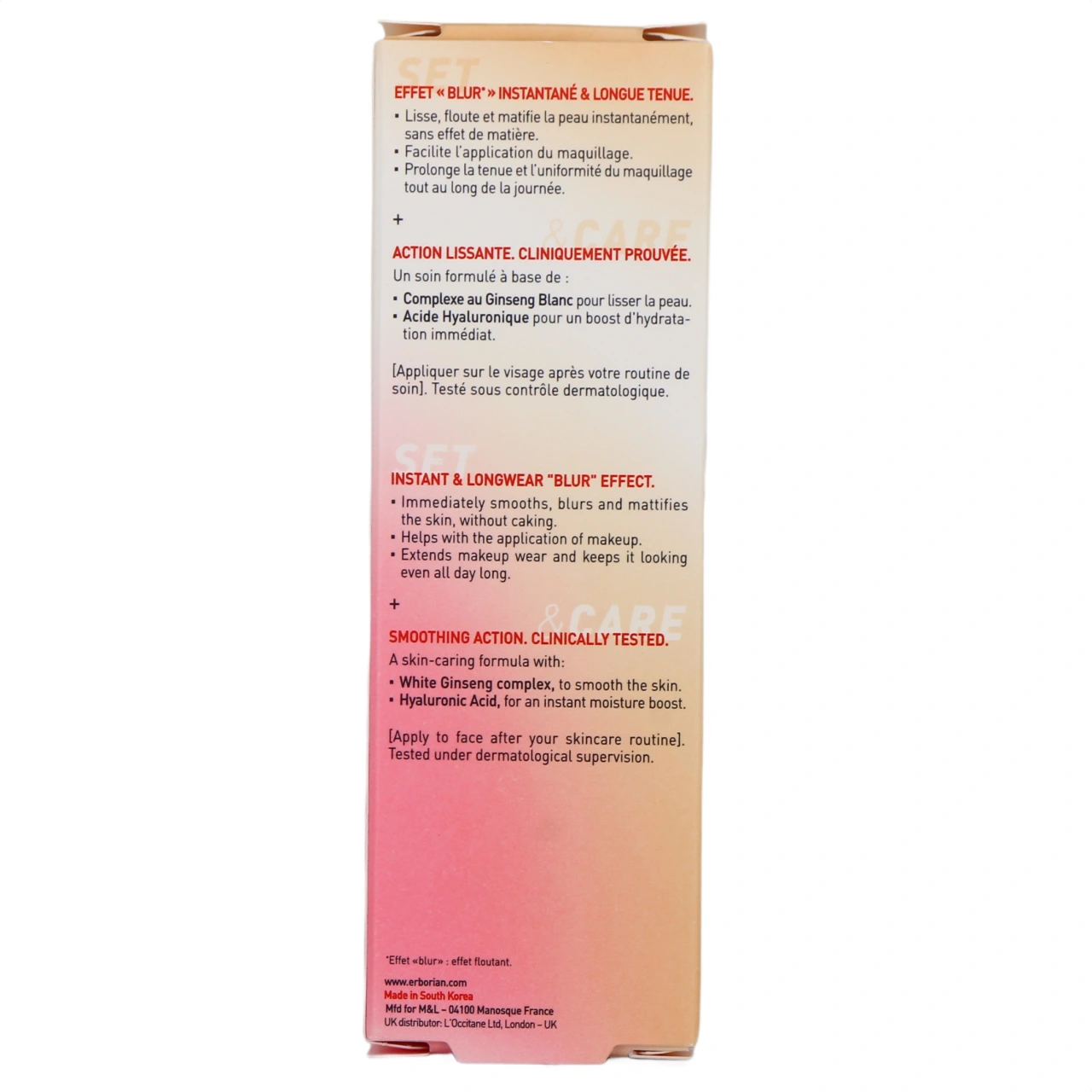 Erborian Set & Care Primer - Vue 3