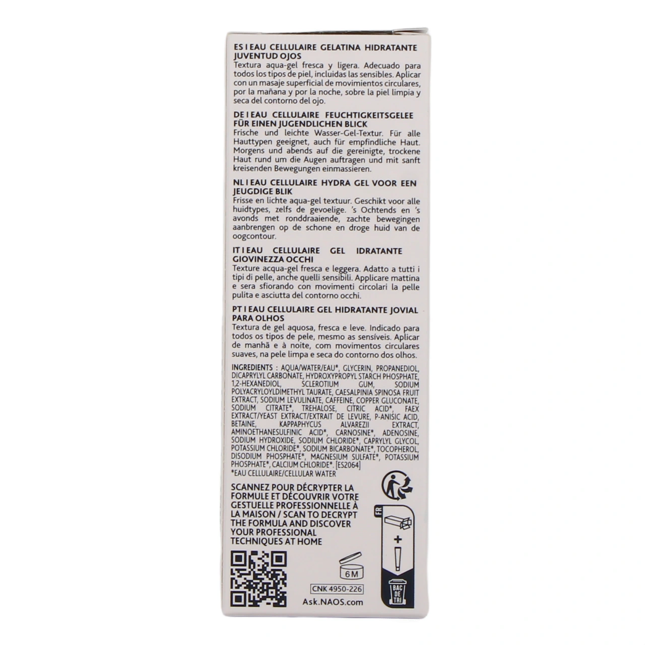 Esthederm Eau Cellulaire Gelée Yeux - Vue 3