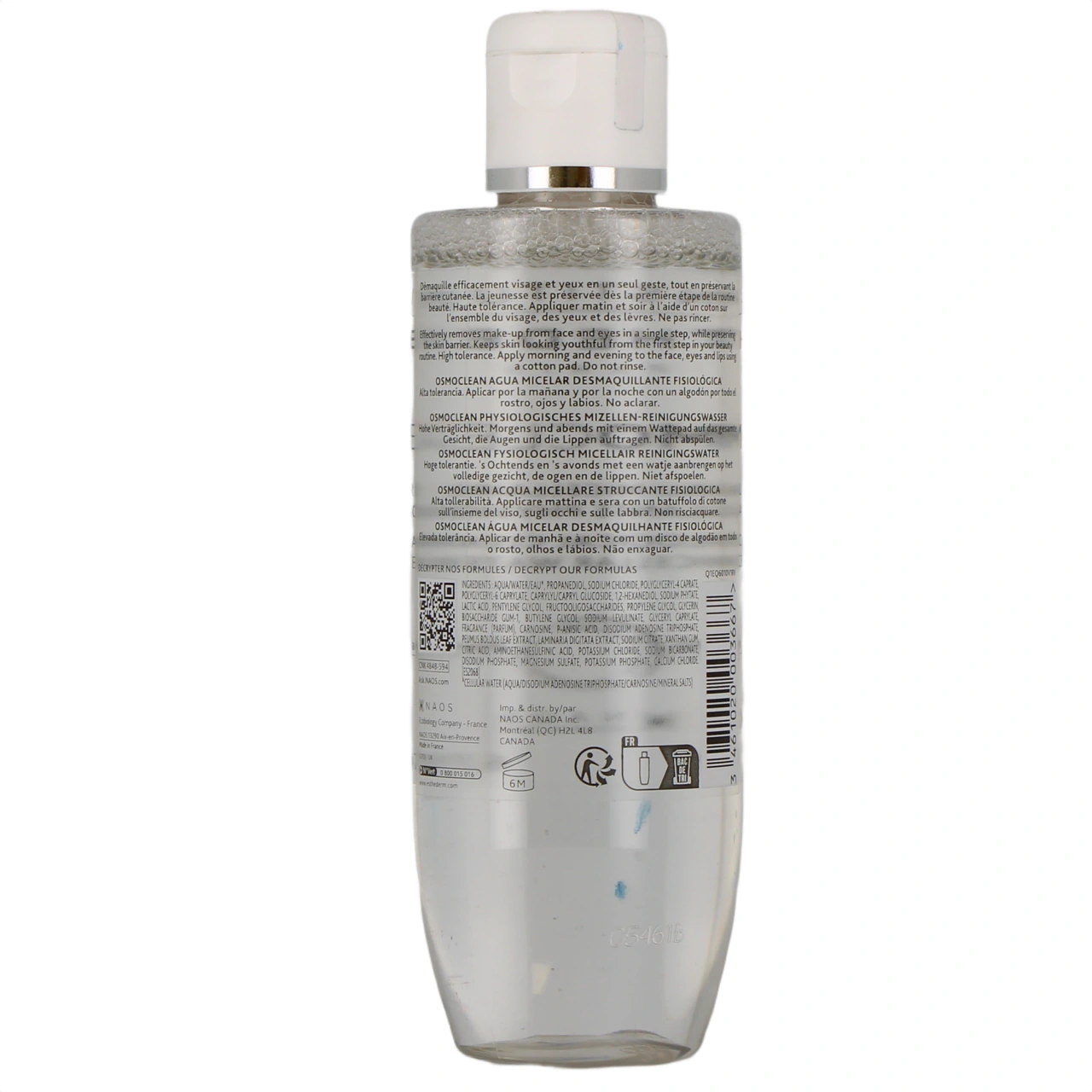 Esthederm Osmoclean Eau micellaire Osmopure - Vue 3