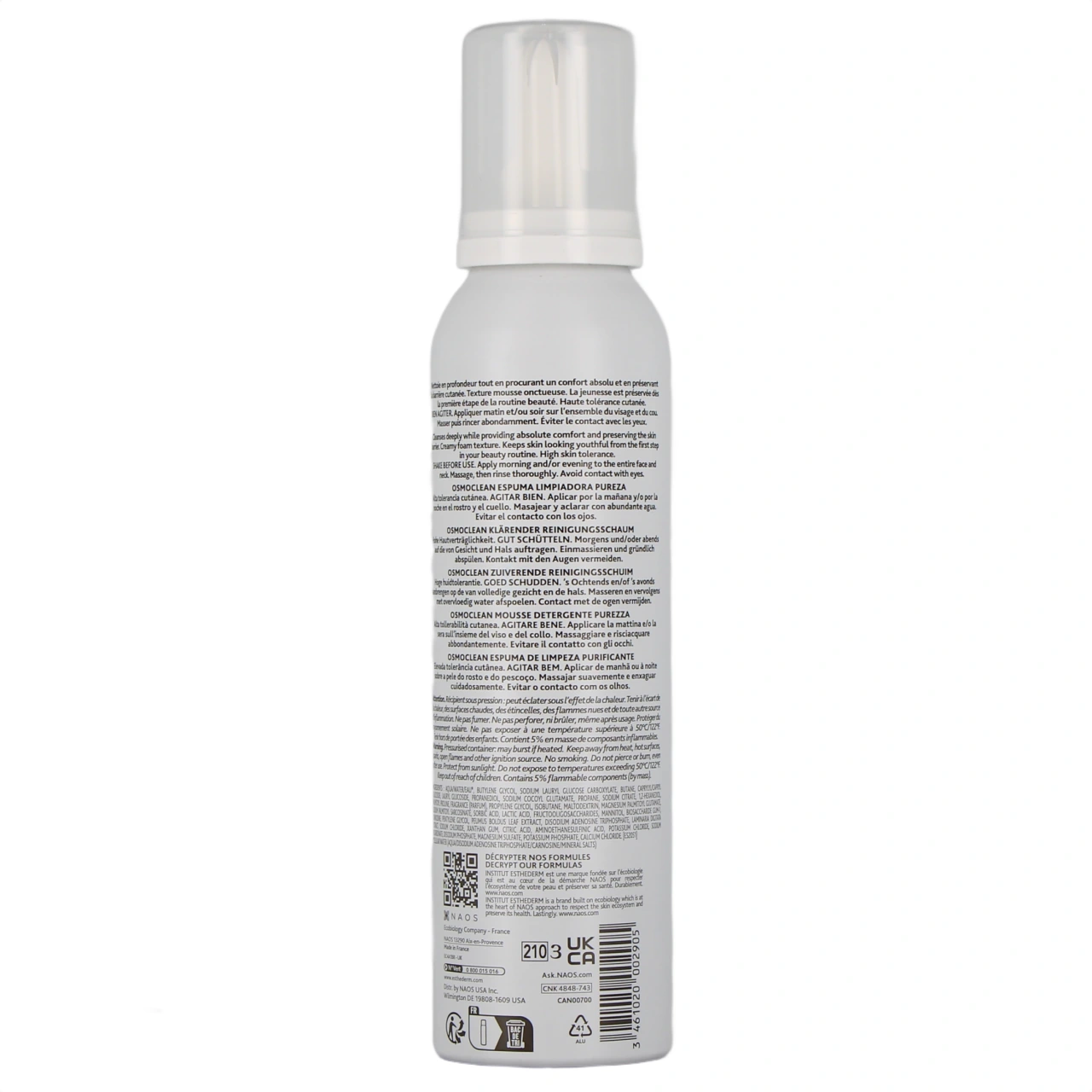 Esthederm Osmoclean Mousse nettoyante pureté - Vue 3