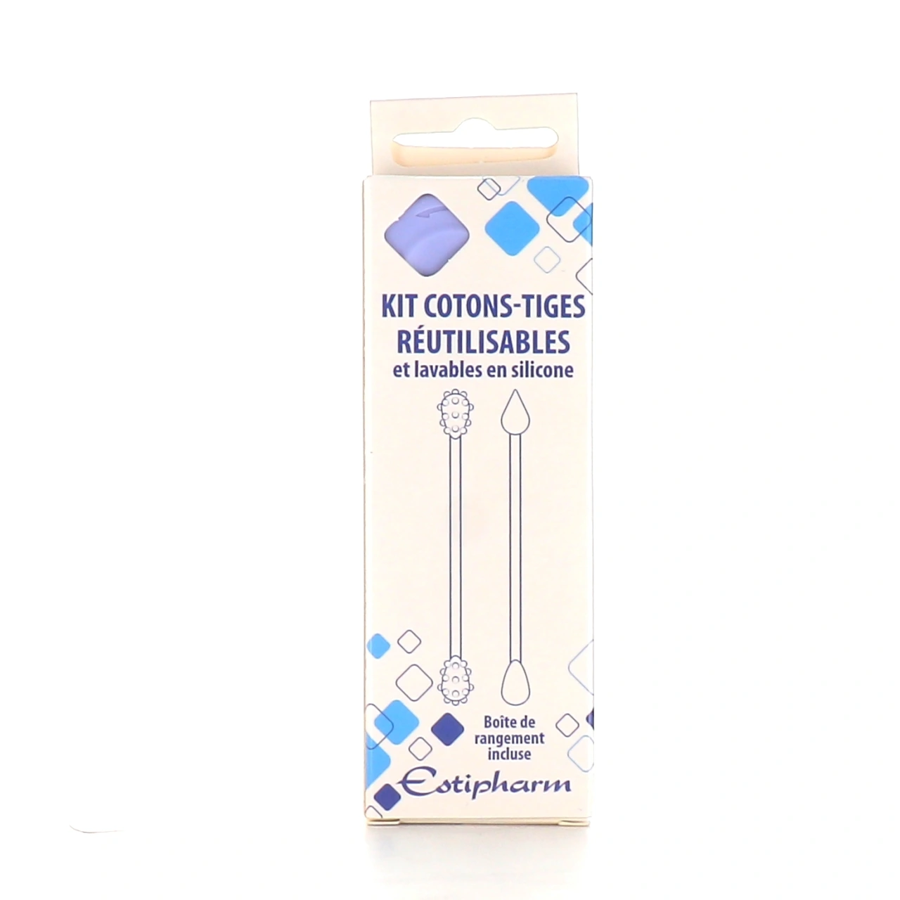 Estipharm Cotons-tiges Réutilisables en Silicone - Estipharm