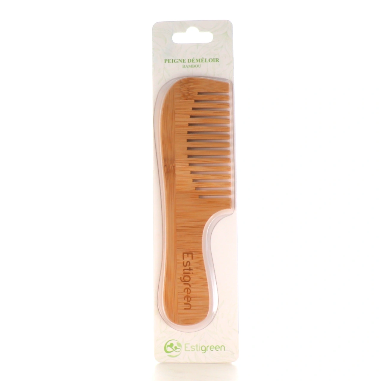 Estipharm Estigreen Peigne Démêloir en Bambou - Estipharm