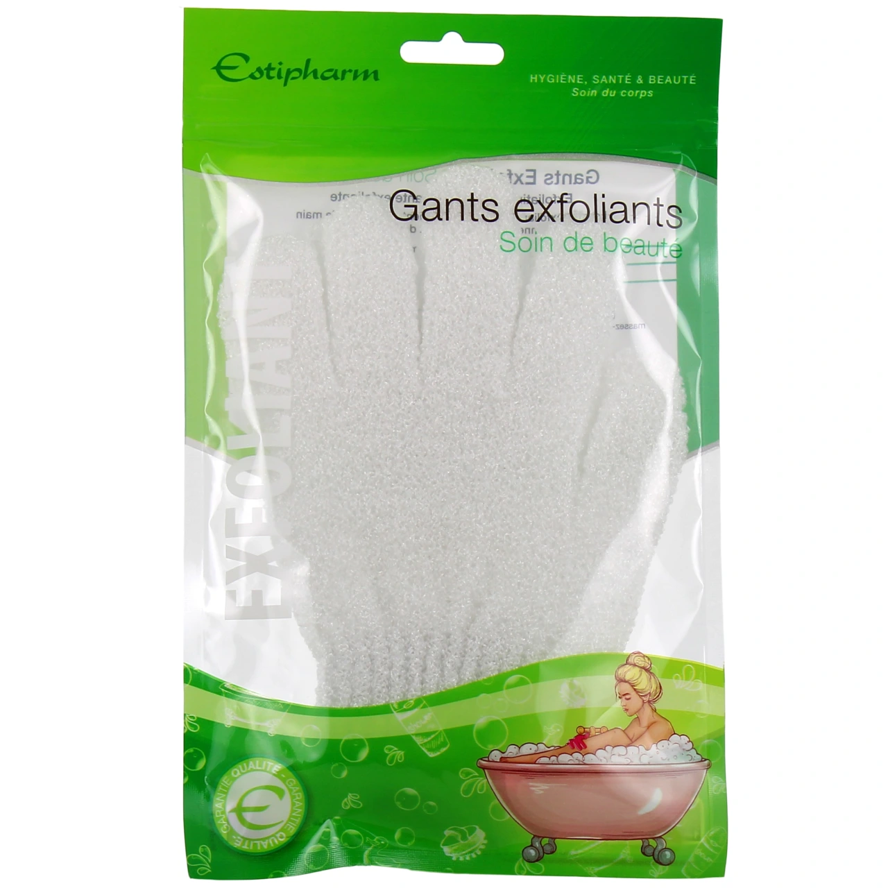 Estipharm Gants Soin de beauté Exfoliants - Vue 7