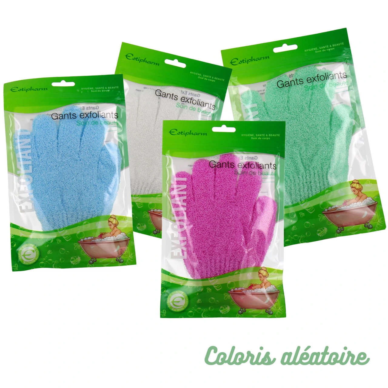 Estipharm Gants Soin de beauté Exfoliants - Vue 4
