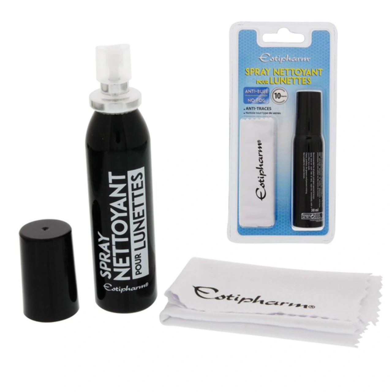 Estipharm Spray Nettoyant Anti-Buée pour Lunettes - Estipharm