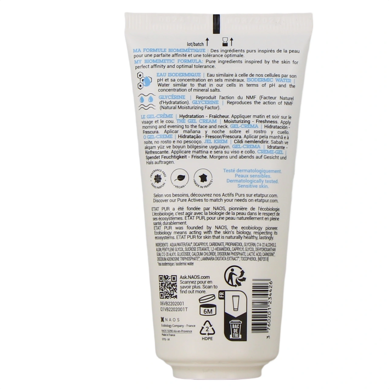 Etat Pur Gel Crème Hydratant - Vue 3