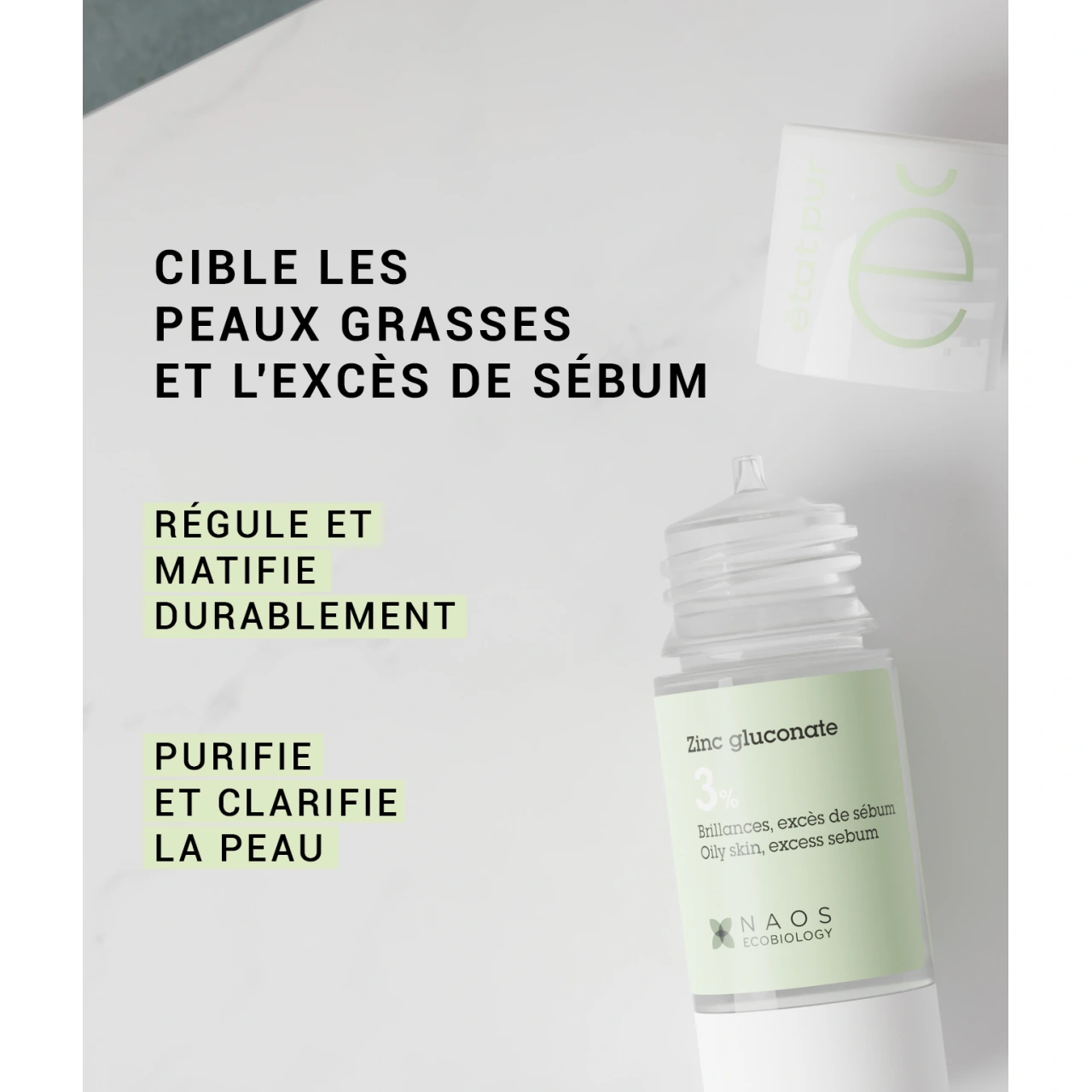 Etat Pur Zinc Gluconate - Vue 3