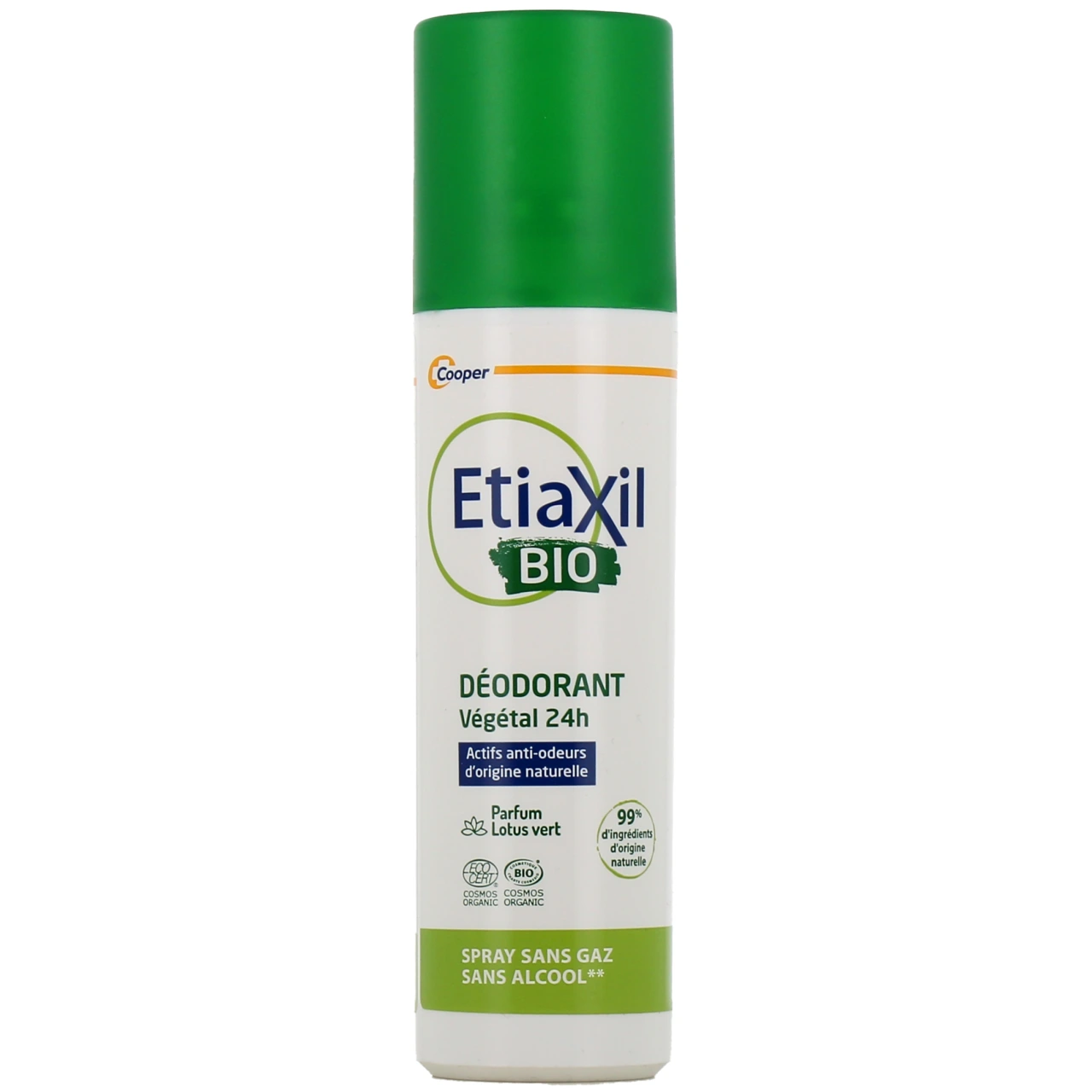 Etiaxil Bio Déodorant Spray Végétal 24h - Etiaxil