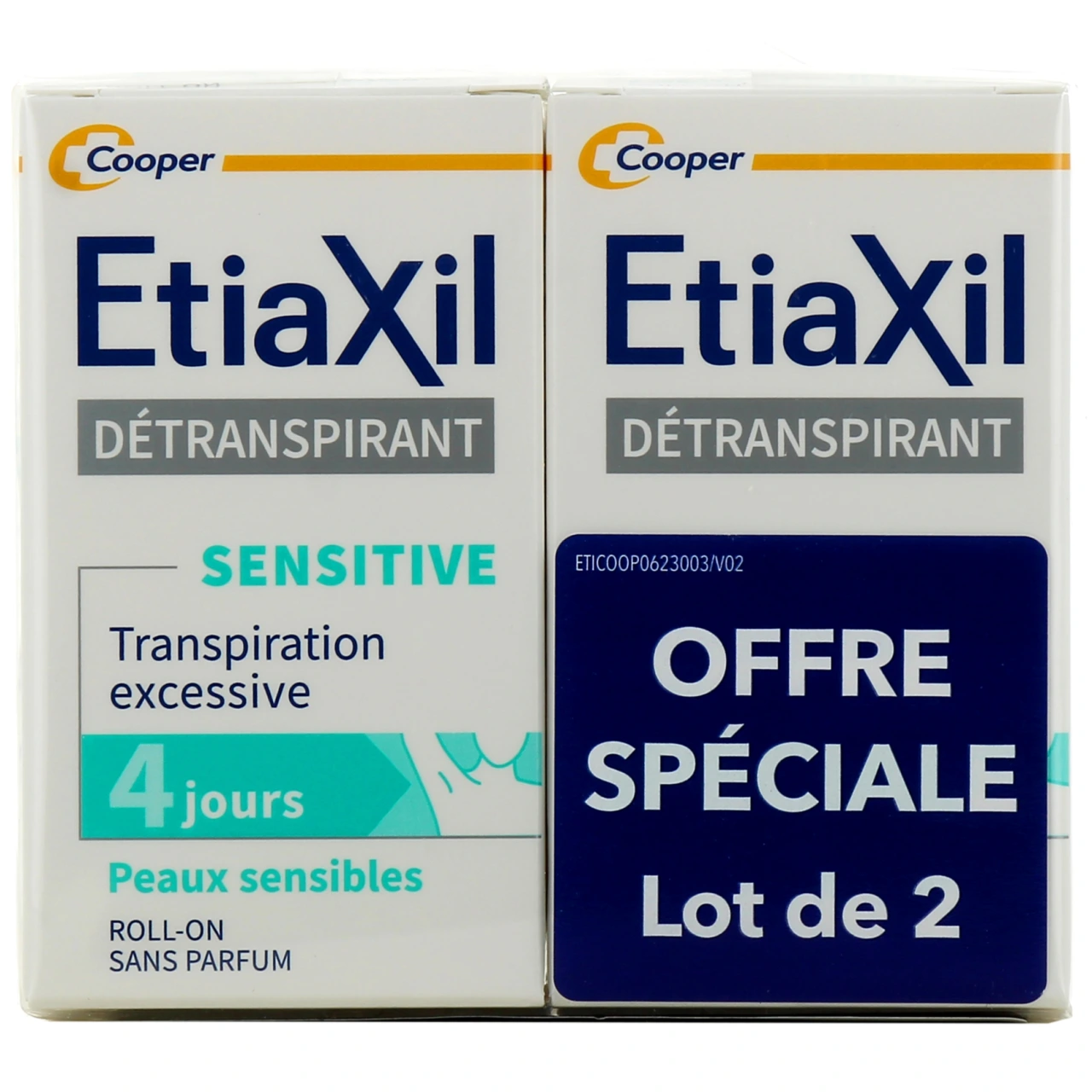 Etiaxil Sensitive Détranspirant Aisselles Roll-on - Vue 4