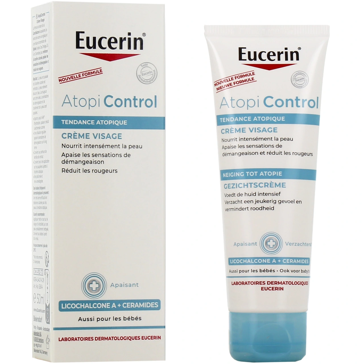 Eucerin AtopiControl Crème Visage Calmante - Eucerin