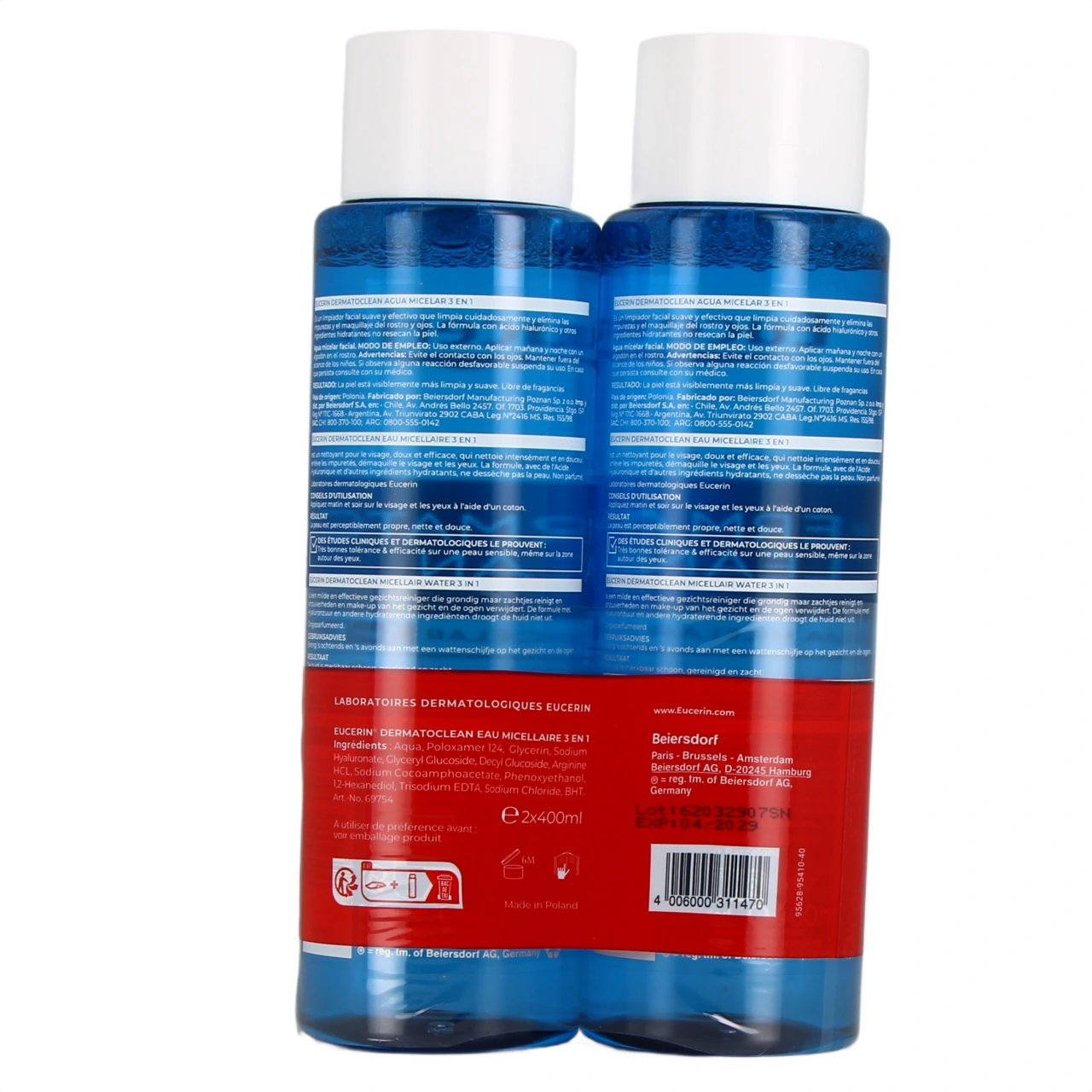 Eucerin DermatoClean Lotion micellaire 3en1 - Vue 6