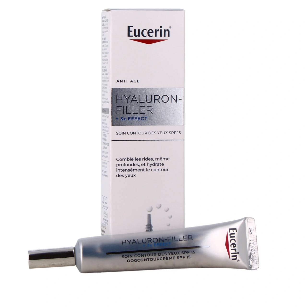 Eucerin Hyaluron-Filler 3X Effect Soin Contour des yeux SPF15 - Hyaluron-Filler