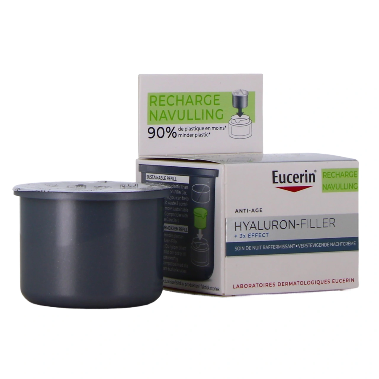 Eucerin Hyaluron-Filler 3X Effect Soin de Nuit - Hyaluron-Filler