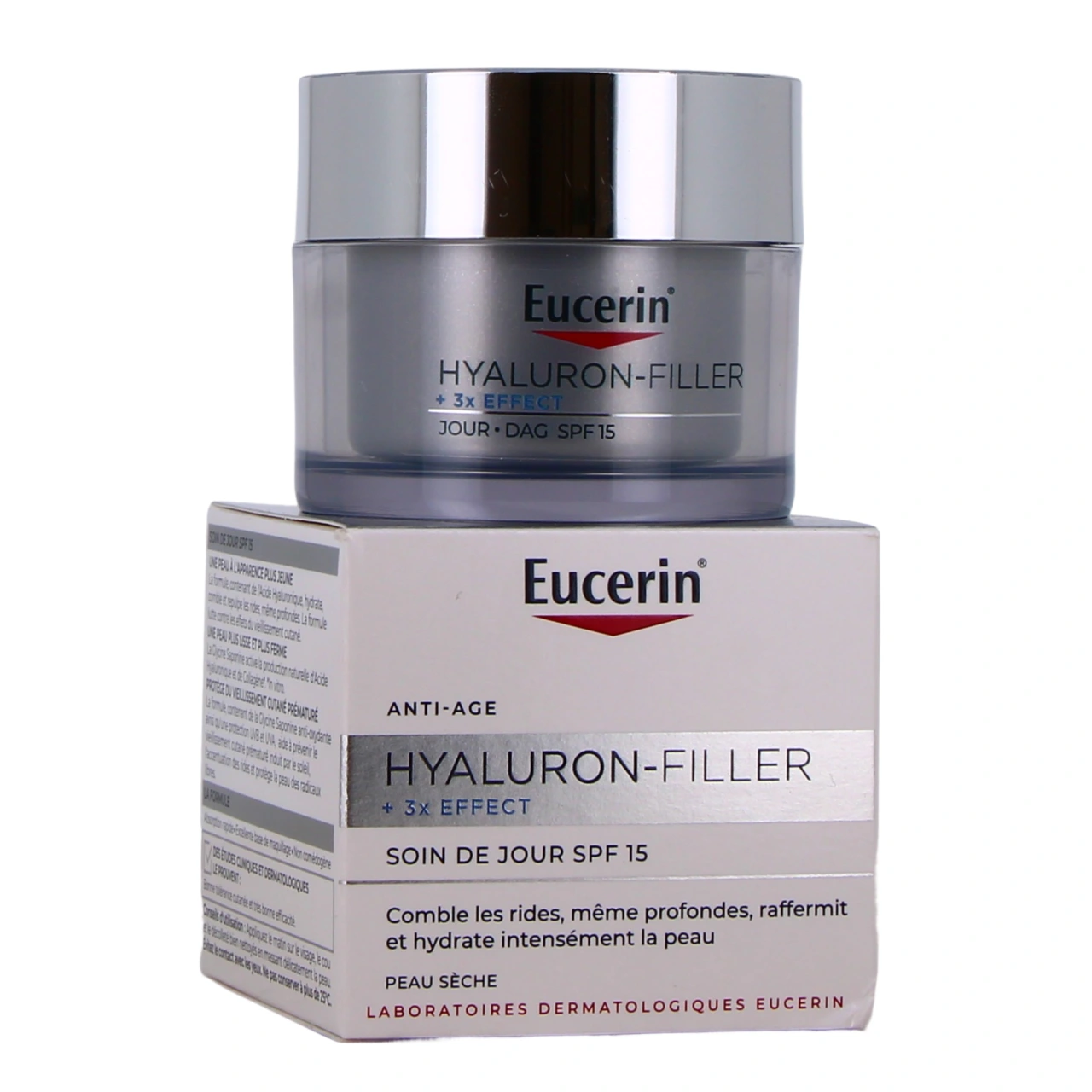 Eucerin Hyaluron-Filler 3X Effect SPF 15 Soin de Jour Peau Sèche - Vue 4