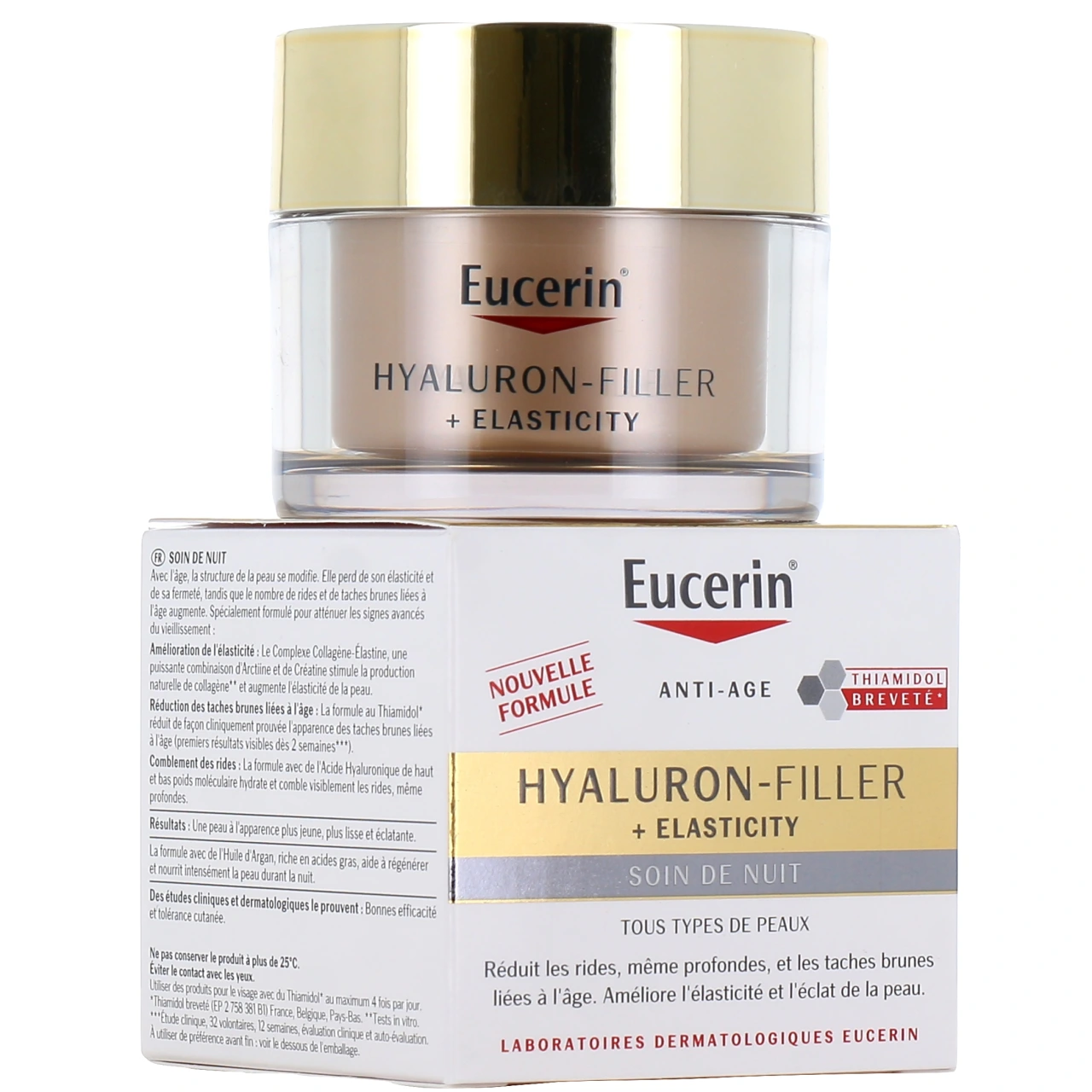 Eucerin Hyaluron-Filler + Elasticity Soin de nuit - Hyaluron-Filler